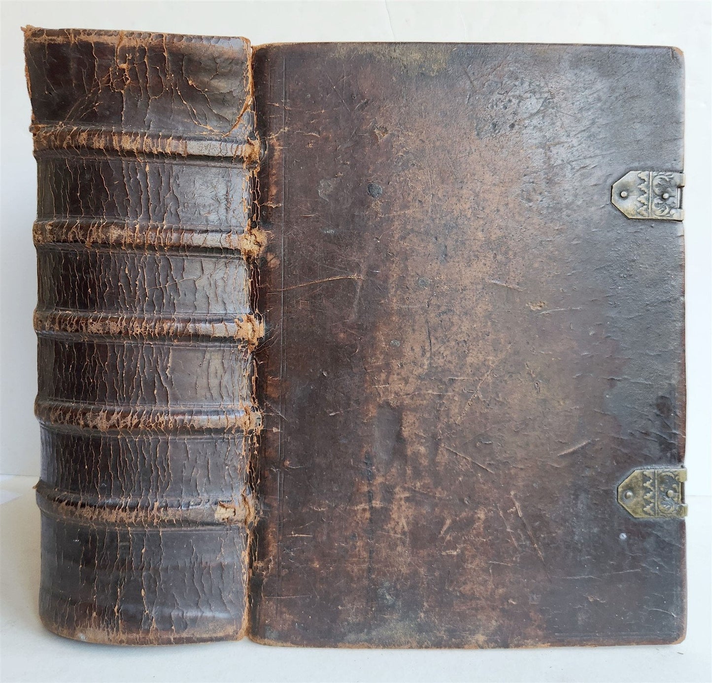 1743 BIBLE in GERMAN by CHRISTOPH SAUR antique RARE Americana