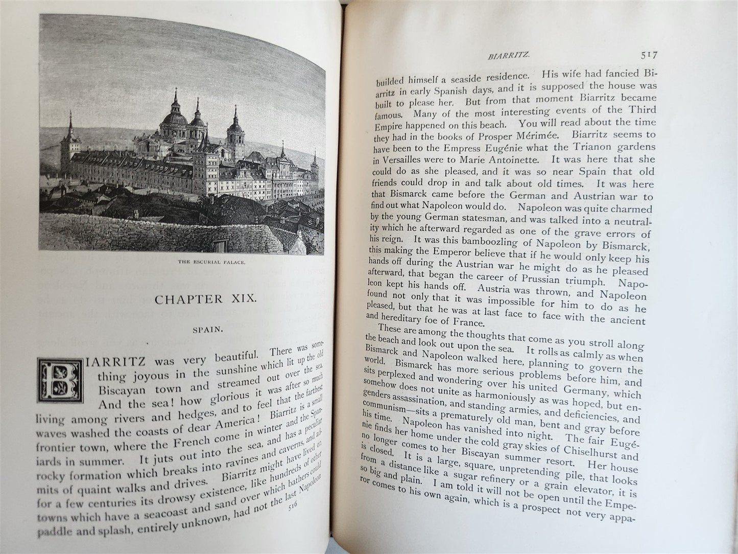 1879 AROUND THE WORLD with GENERAL GRANT 2 VOLUMES antique ILLUSTRATED