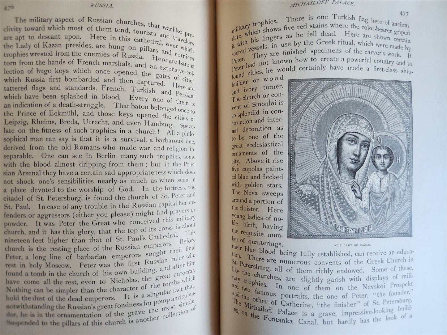 1879 AROUND THE WORLD with GENERAL GRANT 2 VOLUMES antique ILLUSTRATED