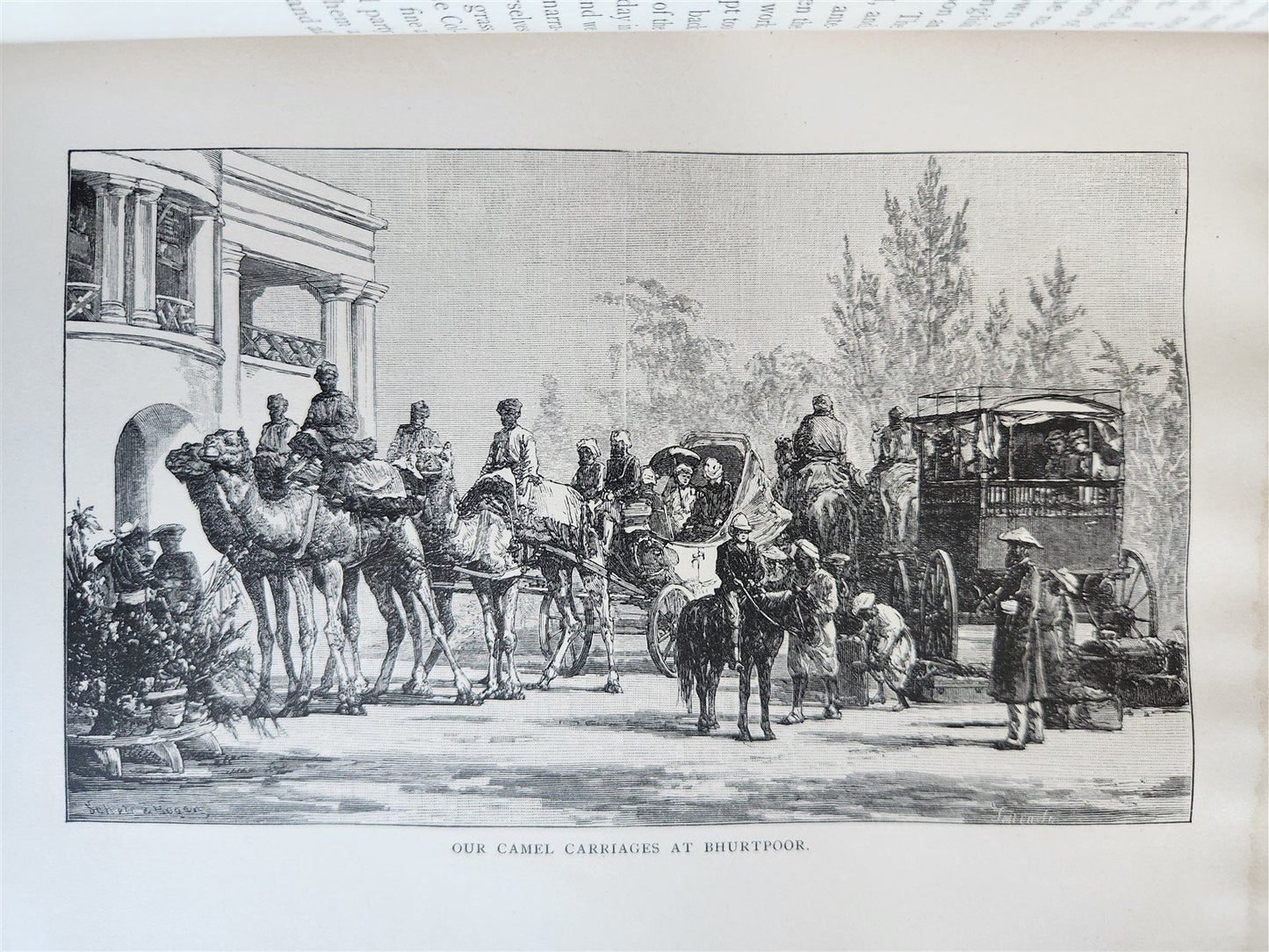 1879 AROUND THE WORLD with GENERAL GRANT 2 VOLUMES antique ILLUSTRATED