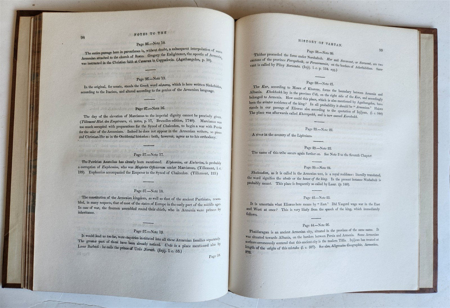 1830 HISTORY of VARTAN & BATTLE of ARMENIANS w/ PERSIA antique ILLUSTRATED