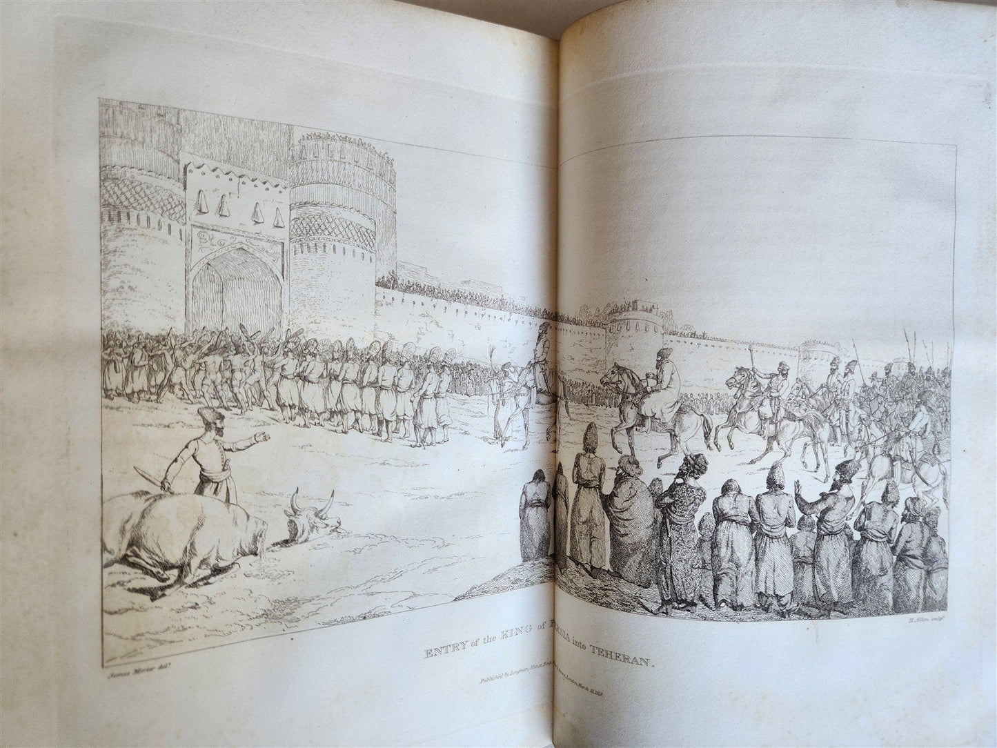 1818 JORNEY through PERSIA ARMENIA & ASIA MINOR to CONSTANTINOPLE antique MORIER