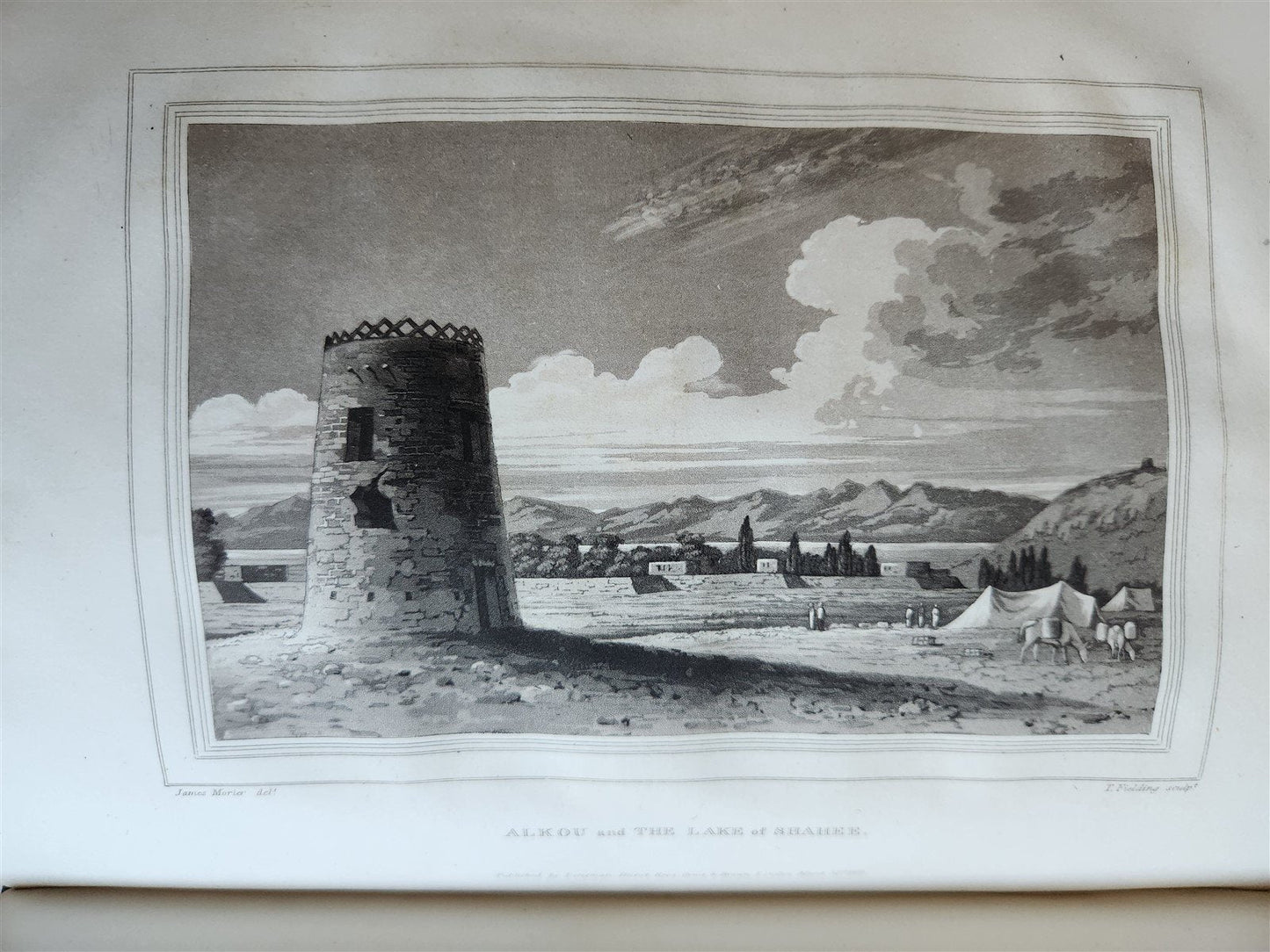 1818 JORNEY through PERSIA ARMENIA & ASIA MINOR to CONSTANTINOPLE antique MORIER