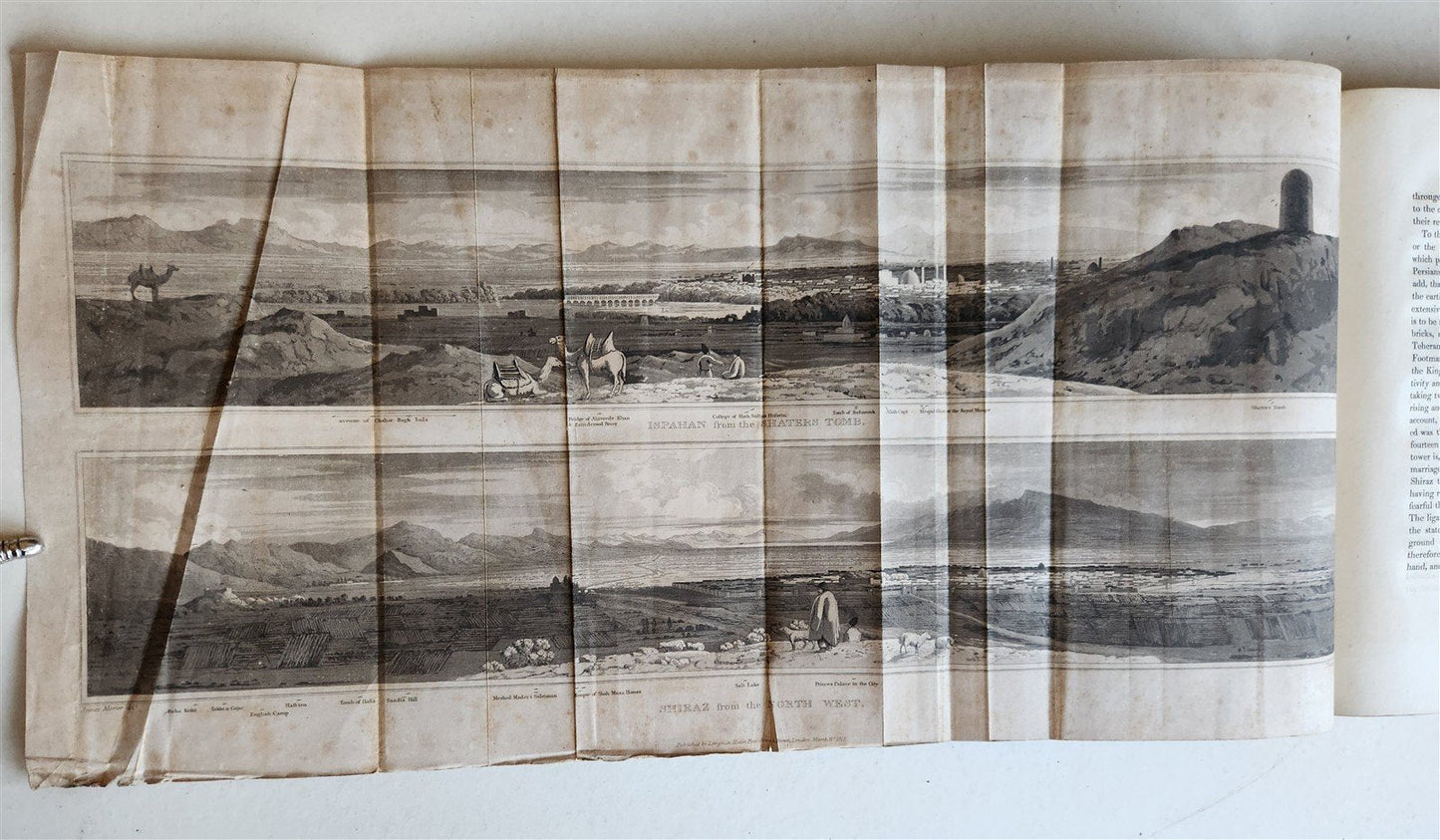 1818 JORNEY through PERSIA ARMENIA & ASIA MINOR to CONSTANTINOPLE antique MORIER