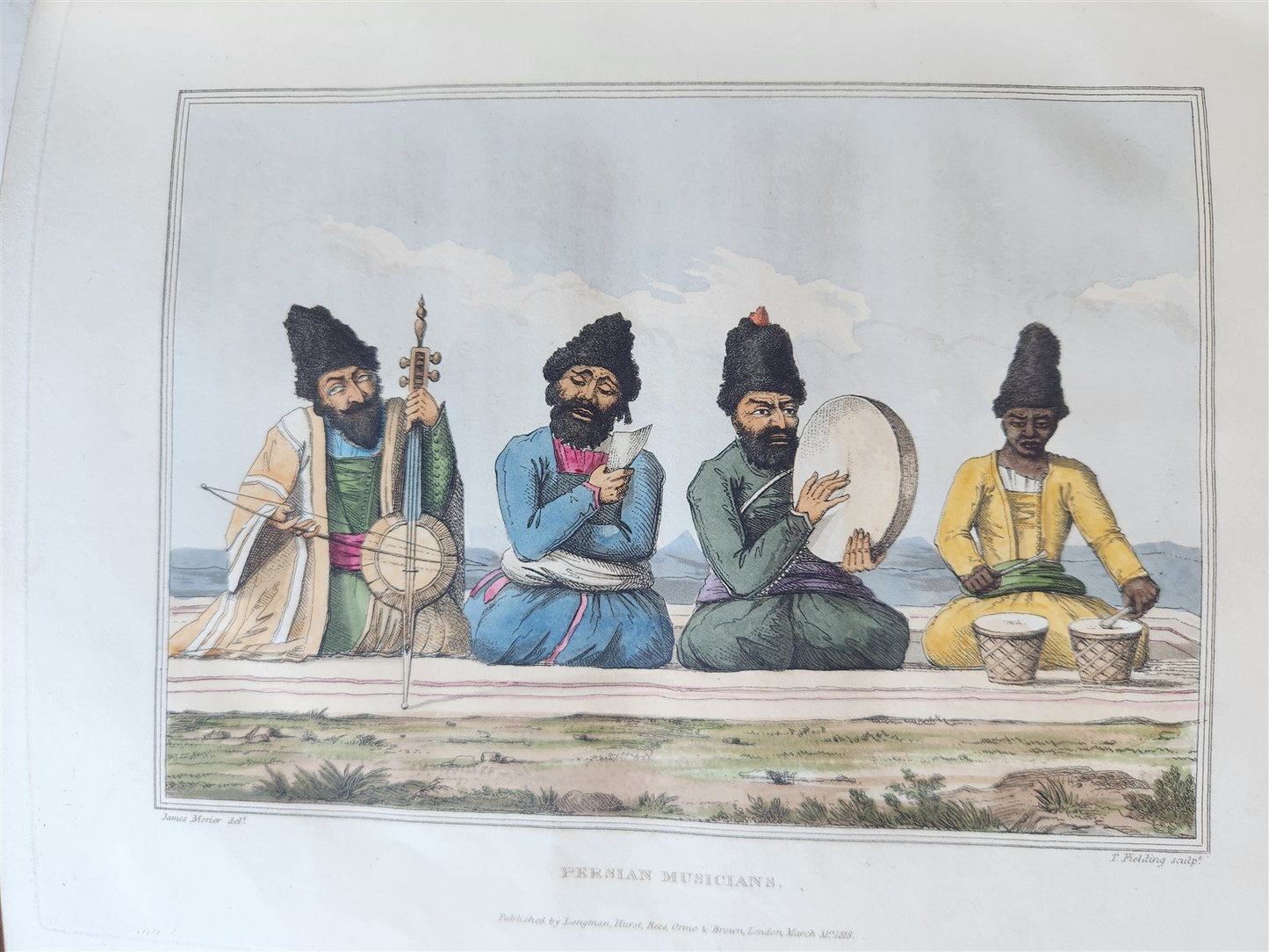 1818 JORNEY through PERSIA ARMENIA & ASIA MINOR to CONSTANTINOPLE antique MORIER