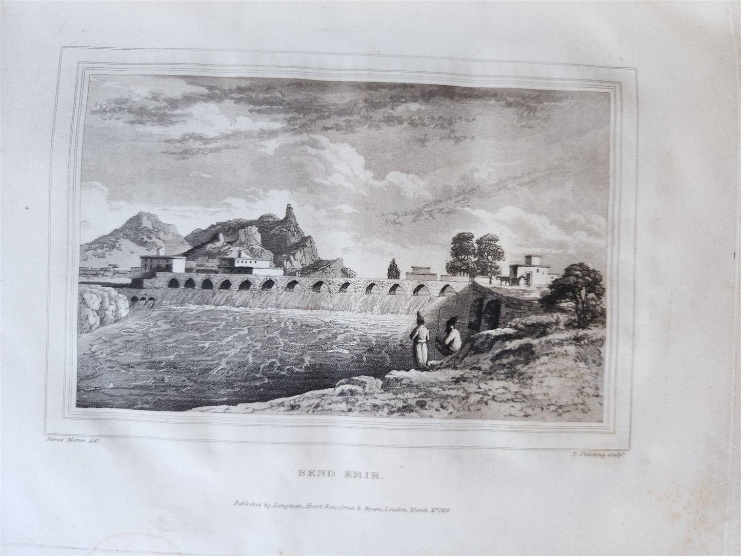 1818 JORNEY through PERSIA ARMENIA & ASIA MINOR to CONSTANTINOPLE antique MORIER