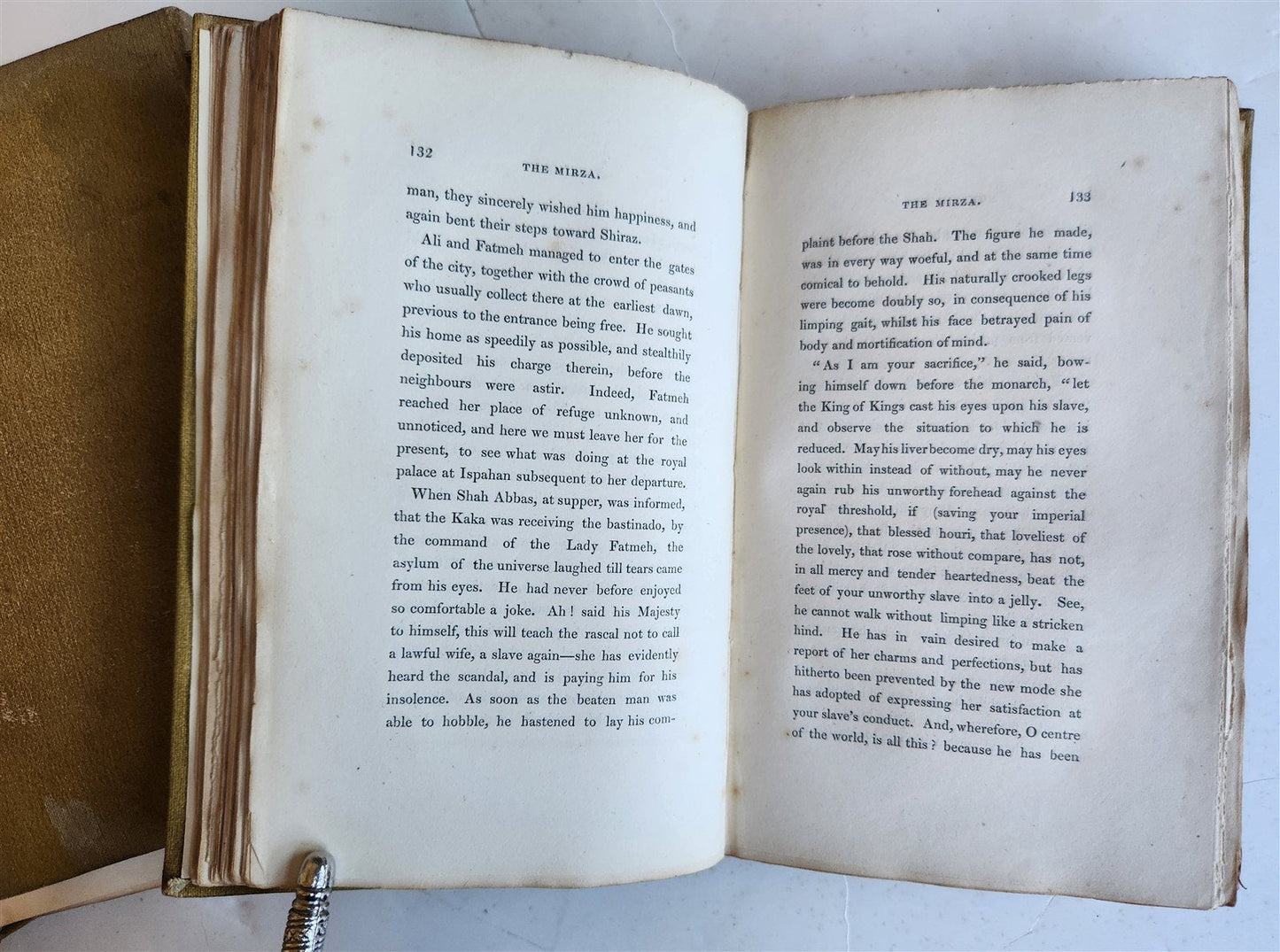 1841 THE MIRZA by James Morier antique 3 VOLUMES Travels in Persia