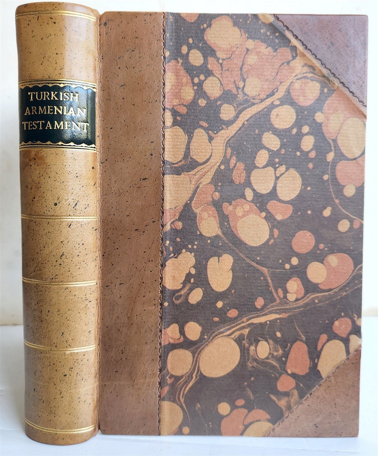 1831 BIBLE in ARMENIAN antique NEW TESTAMENT rare