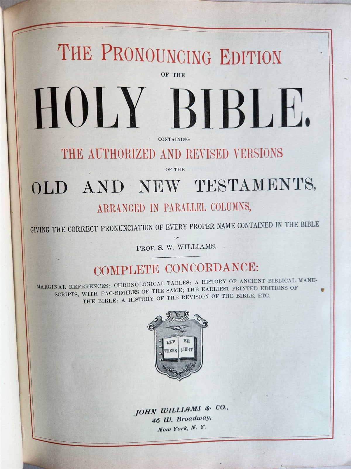 1900 BIBLE in ENGLISH ANTIQUE VICTORIAN MASSIVE FOLIO GUSTAVE DORE ILLUSTRATED