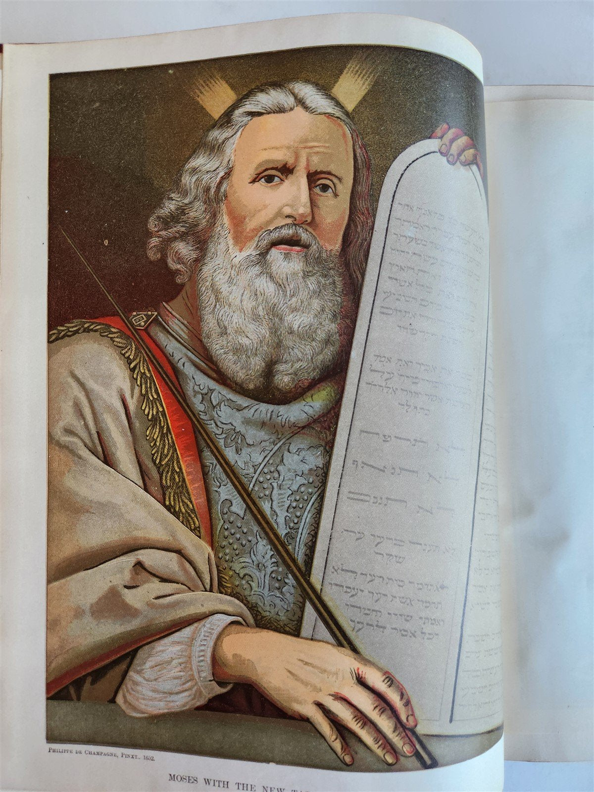 1900 BIBLE in ENGLISH ANTIQUE VICTORIAN MASSIVE FOLIO GUSTAVE DORE ILLUSTRATED