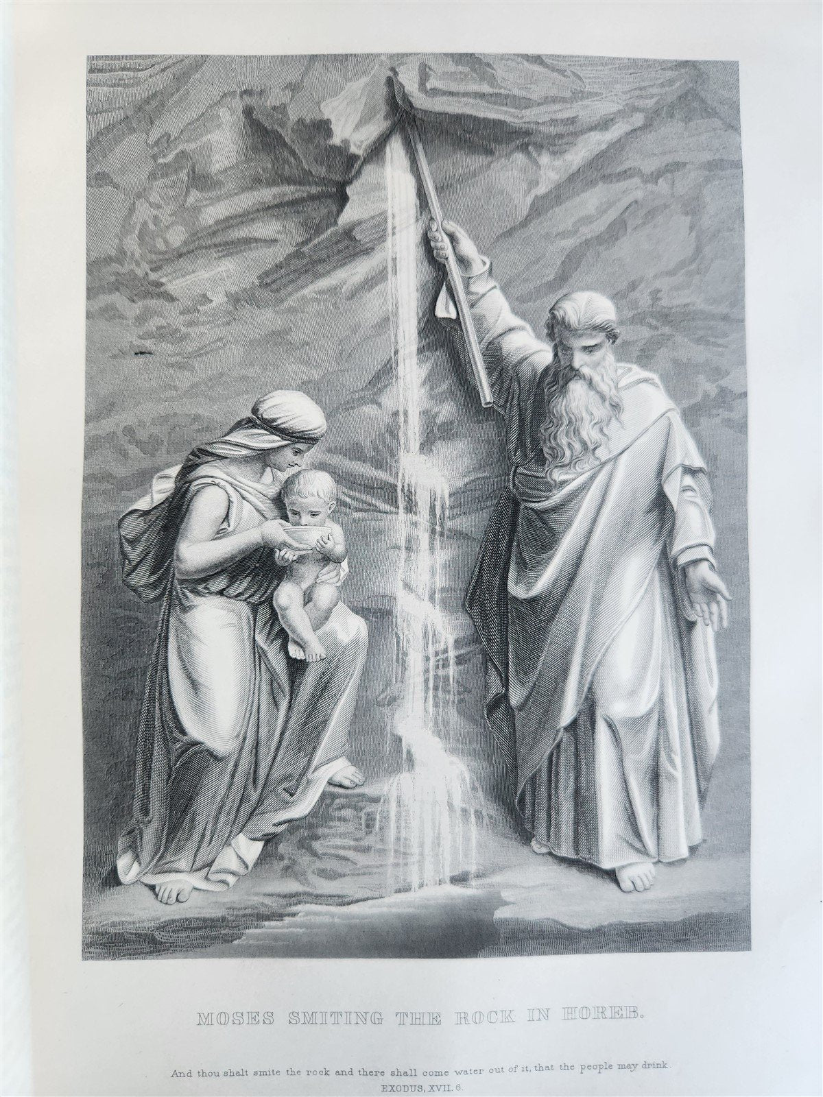 1900 BIBLE in ENGLISH ANTIQUE VICTORIAN MASSIVE FOLIO GUSTAVE DORE ILLUSTRATED