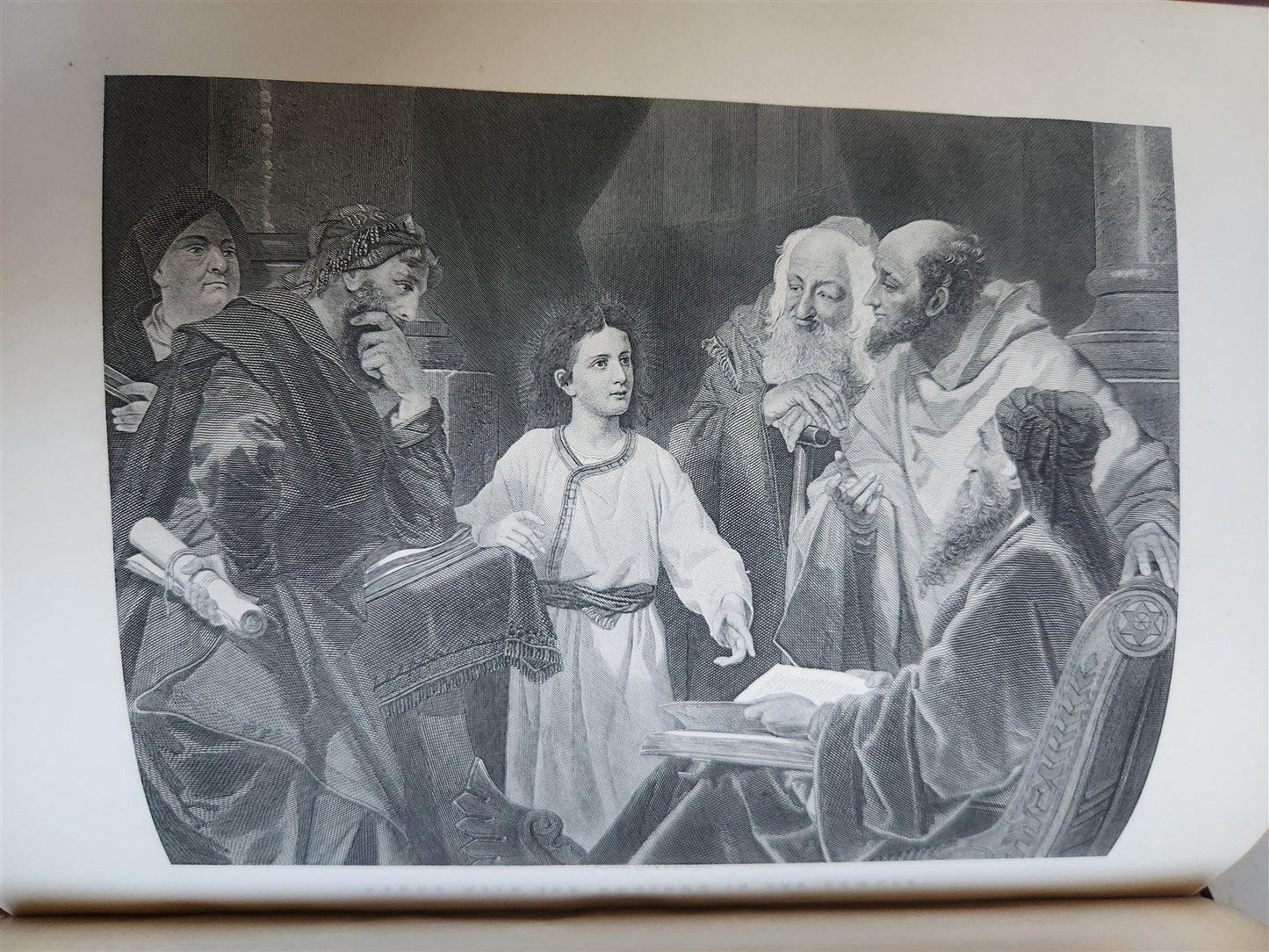 1900 BIBLE in ENGLISH ANTIQUE VICTORIAN MASSIVE FOLIO GUSTAVE DORE ILLUSTRATED