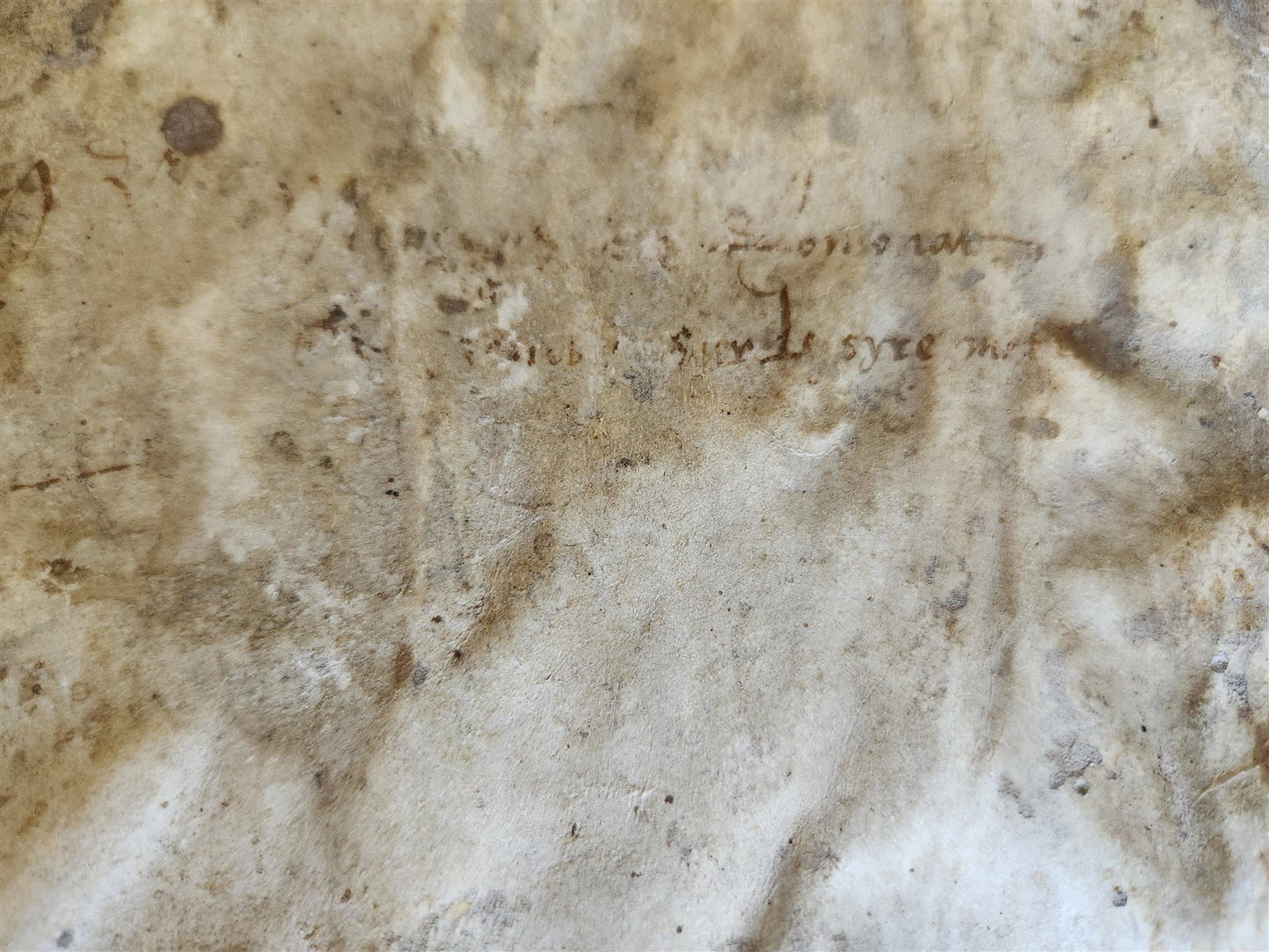 1557 LA FABRICA DEL MONDO antique VELLUM concordance of Petrarch's vocabulary