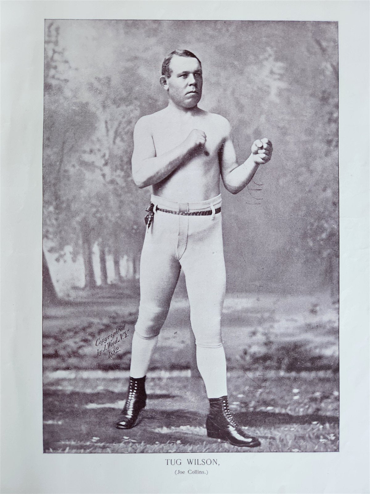 1894 PORTRAIT GALLERY of PUGILISTS England America Australia antique ILLUSTRATED BOXING