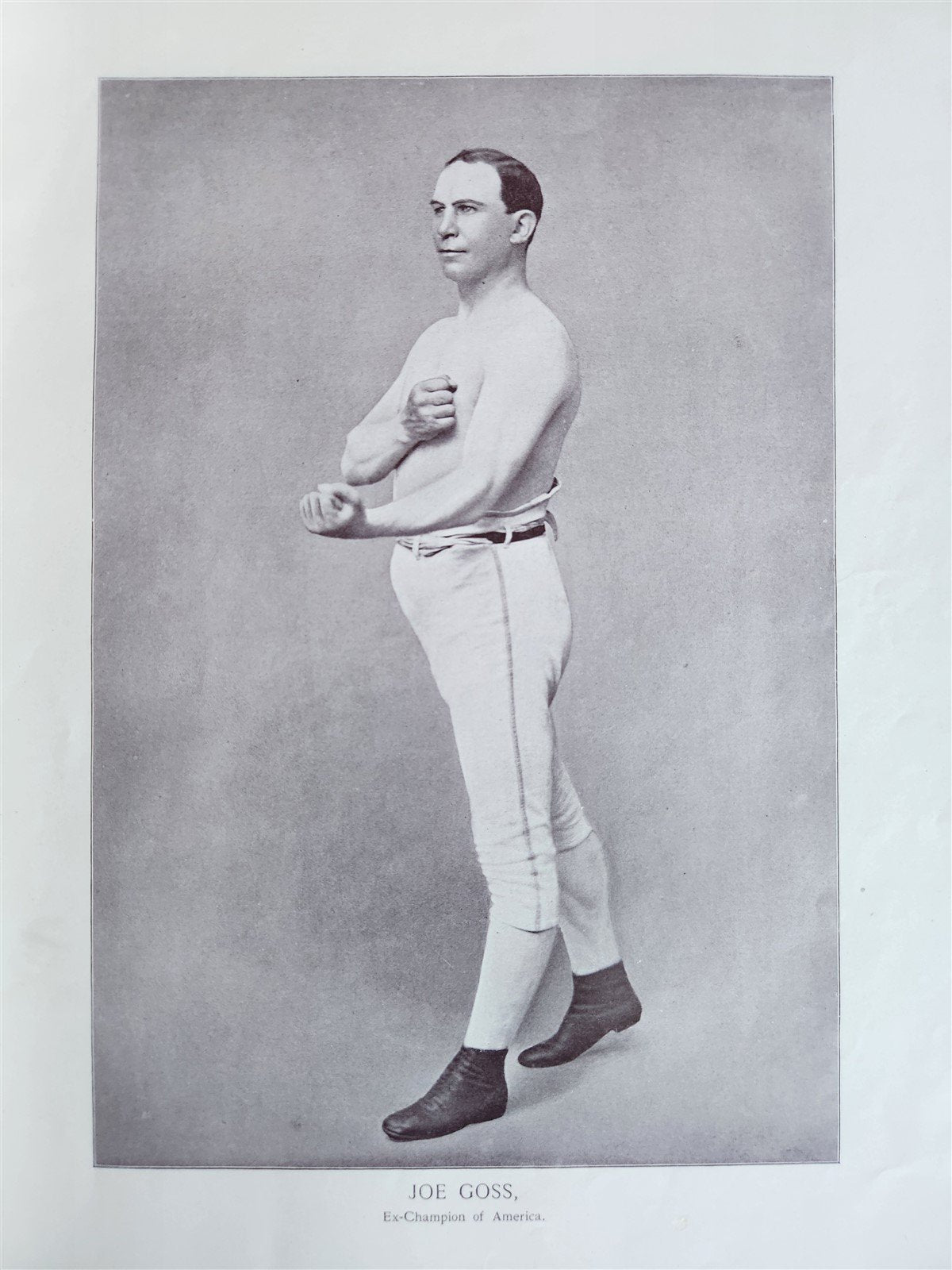 1894 PORTRAIT GALLERY of PUGILISTS England America Australia antique ILLUSTRATED BOXING