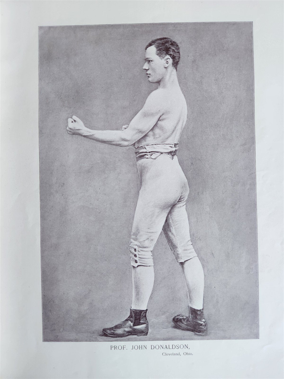 1894 PORTRAIT GALLERY of PUGILISTS England America Australia antique ILLUSTRATED BOXING