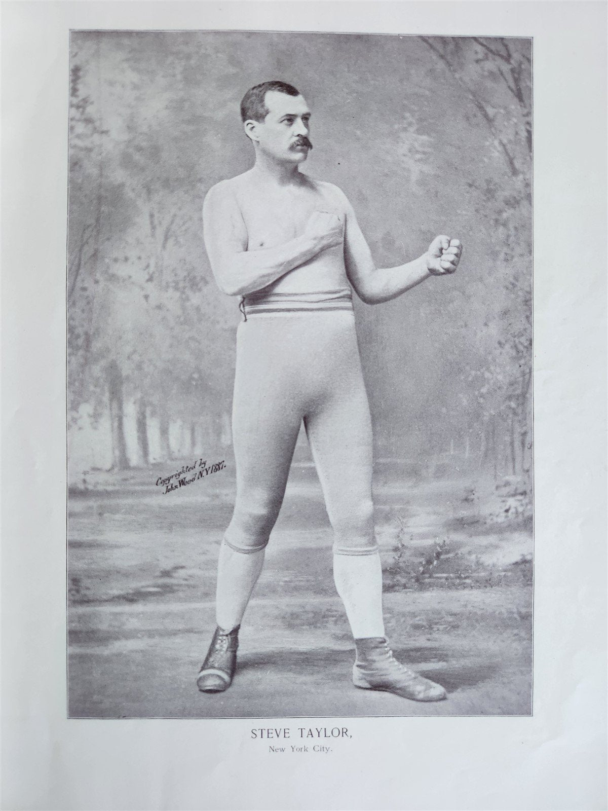 1894 PORTRAIT GALLERY of PUGILISTS England America Australia antique ILLUSTRATED BOXING