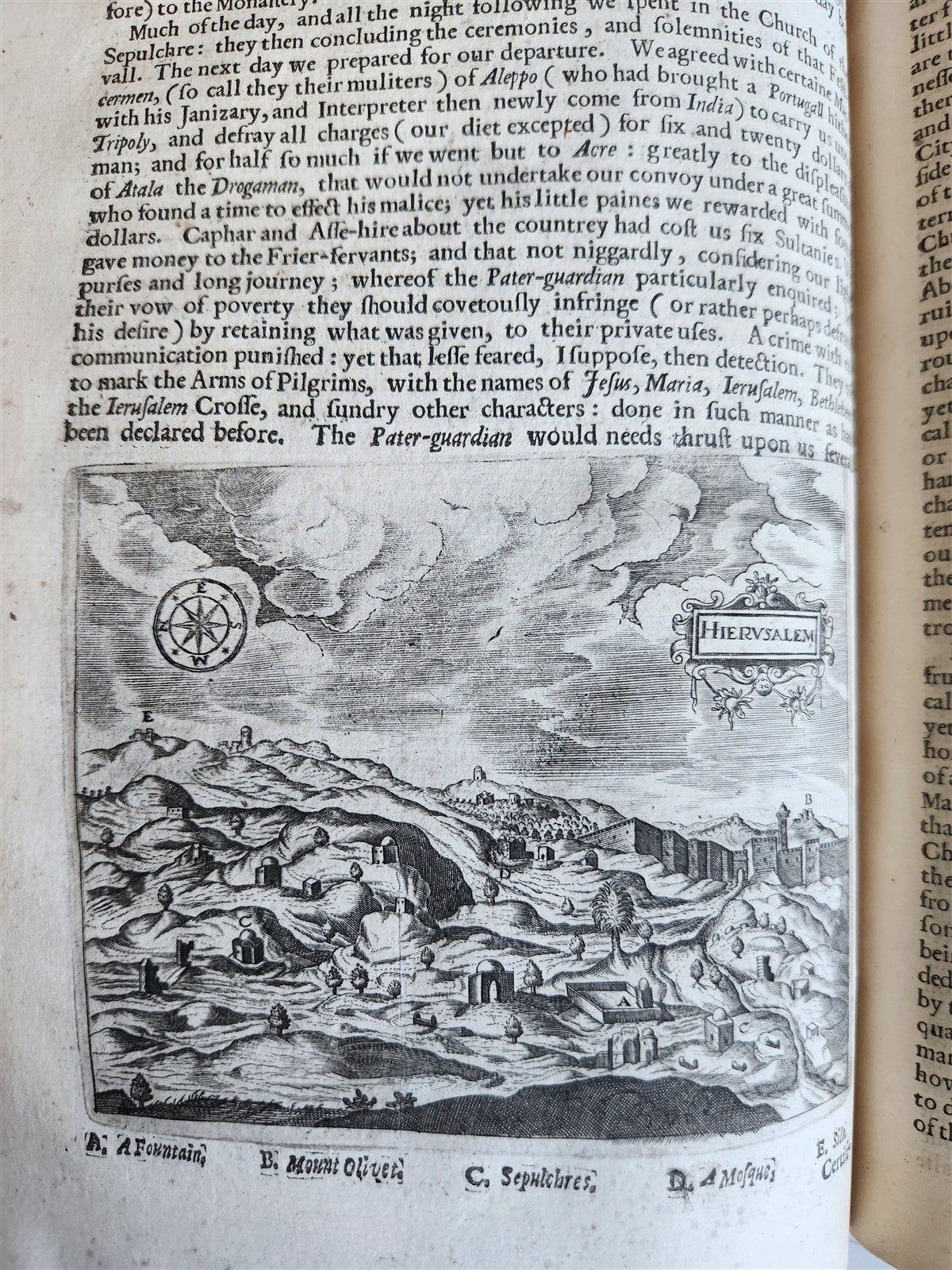 1652 TRAVAILES w/ HISTORY of STATE of TURKISH EMPIRE antique ILLUSTRATED English