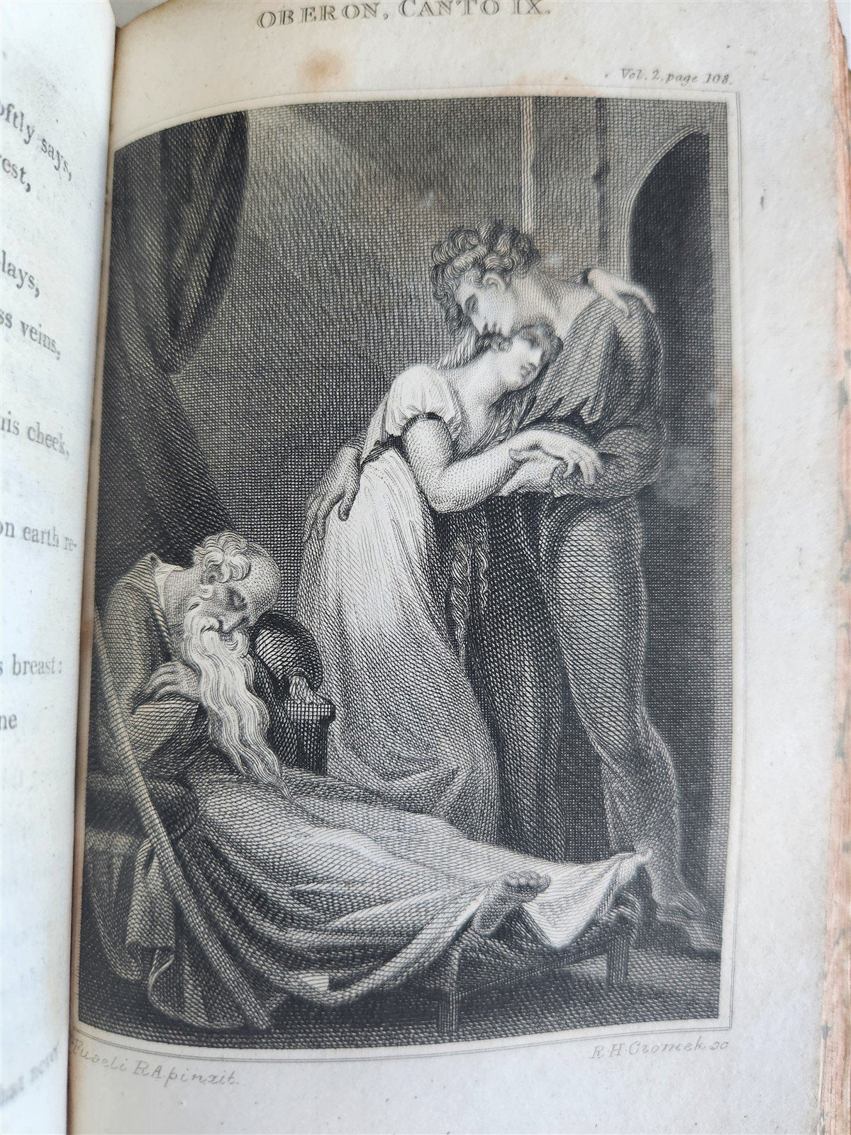 1805 OBERON POEM from German of Wieland by W. Sotheby 2 vols antique ILLUSTRATED