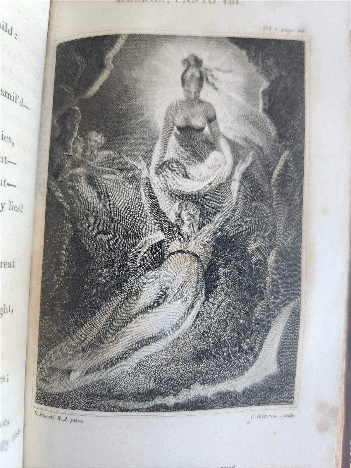 1805 OBERON POEM from German of Wieland by W. Sotheby 2 vols antique ILLUSTRATED