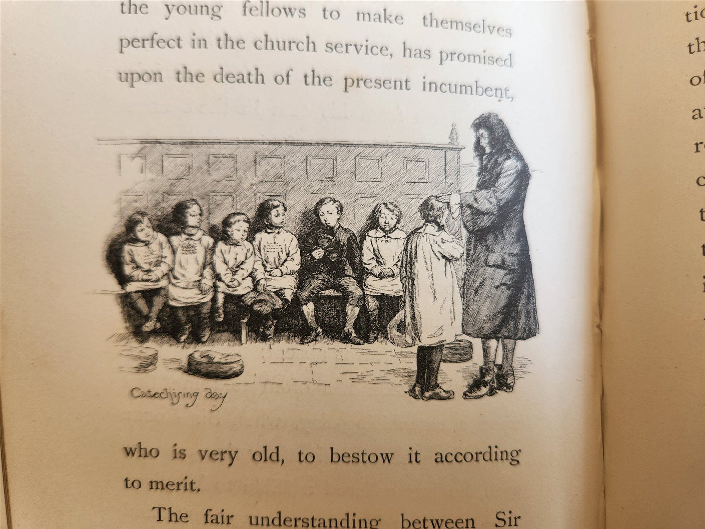1892 DAYS with SIR ROGER DE COVERLEY antique ILLUSTRATED by Hugh Thomson