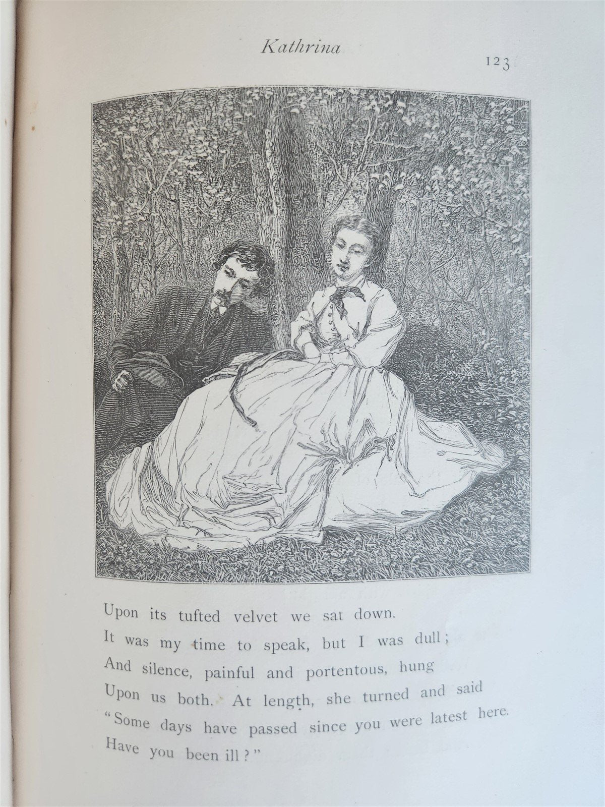 1869 KATHRINA her life and mine POETRY by J.G. Holland antique ILLUSTRATED