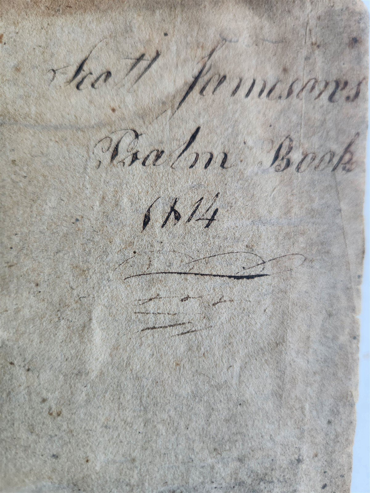 1812 PSALMS of DAVID imitated in Language of NEW TESTAMENT antique AMERICANA