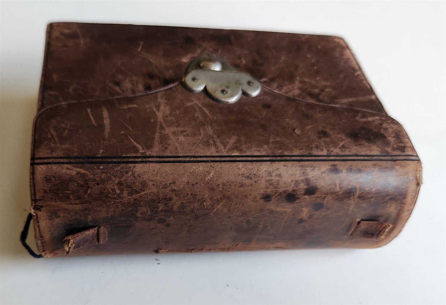 1887 COMMON PRAYER BOOK & CHURCH HYMNAL w/ LEATHER BOX antique DUBLIN IRELAND