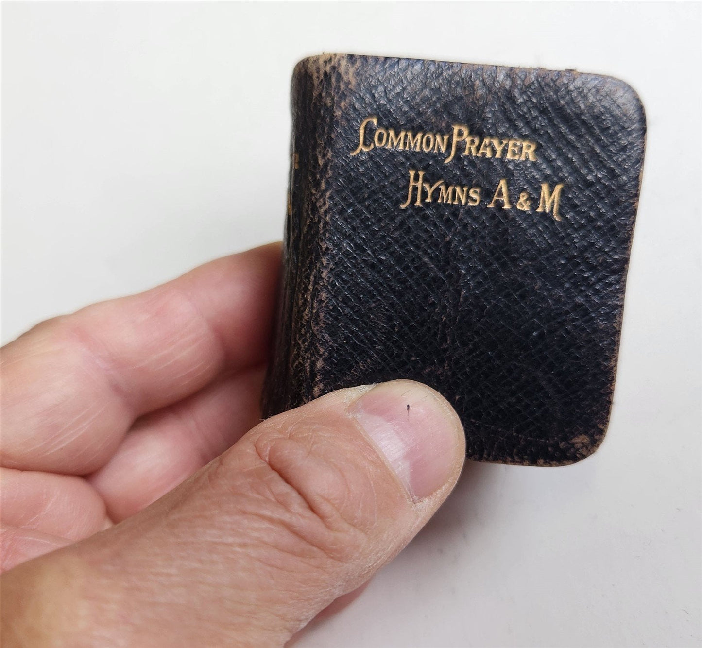 1870s MINIATURE BOOK of COMMON PRAYER in ENGLISH antique