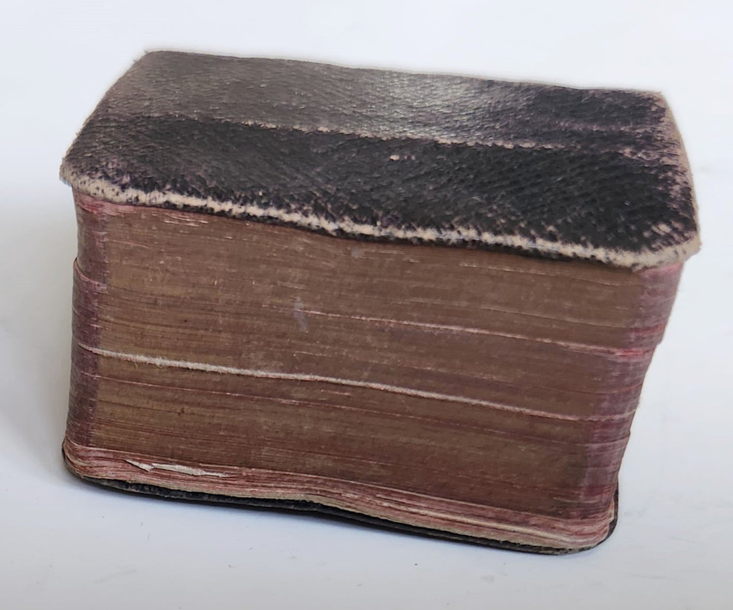 1870s MINIATURE BOOK of COMMON PRAYER in ENGLISH antique