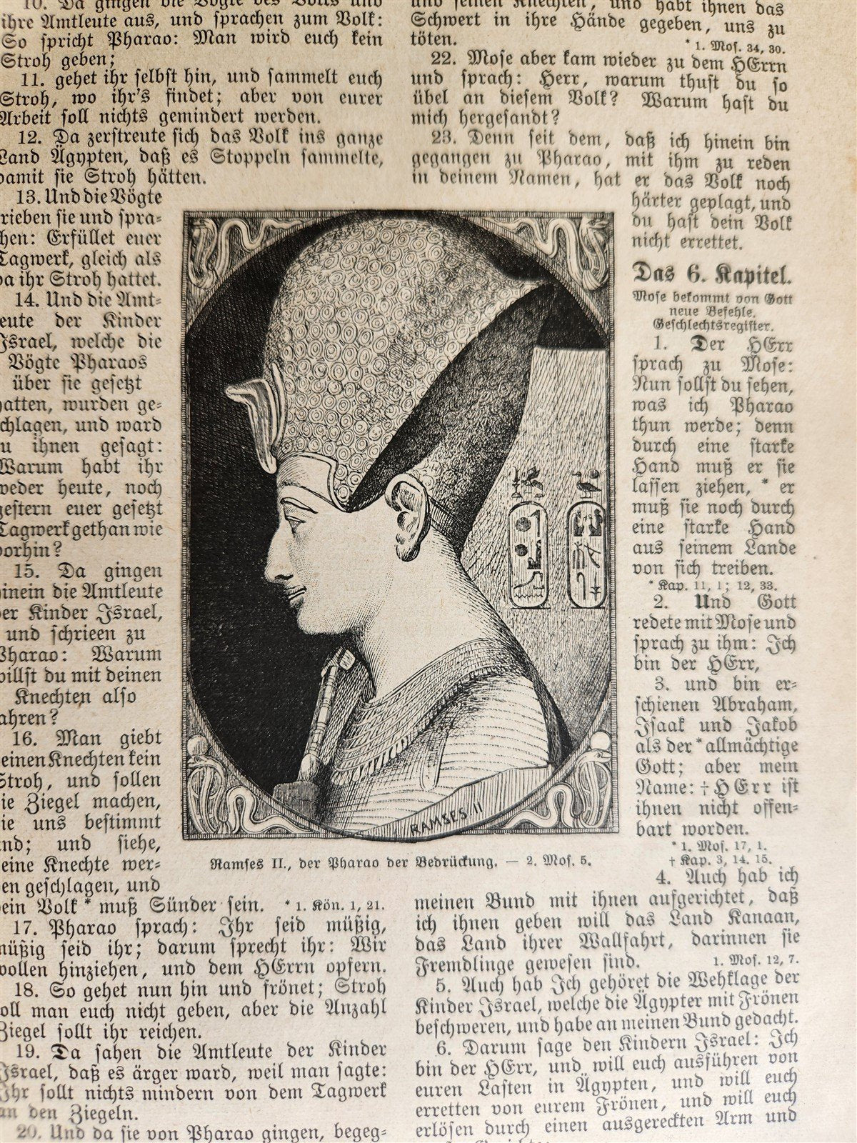 1927 BIBLE in GERMAN 2 VOLS GIFT from Duke of Braunschweig and Luneburg antique