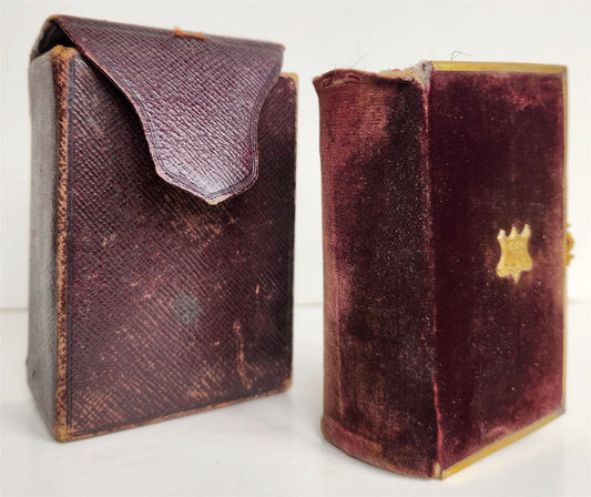 1849 BIBLE in ENGLISH New Testament & BOOK OF COMMON PRAYER antique