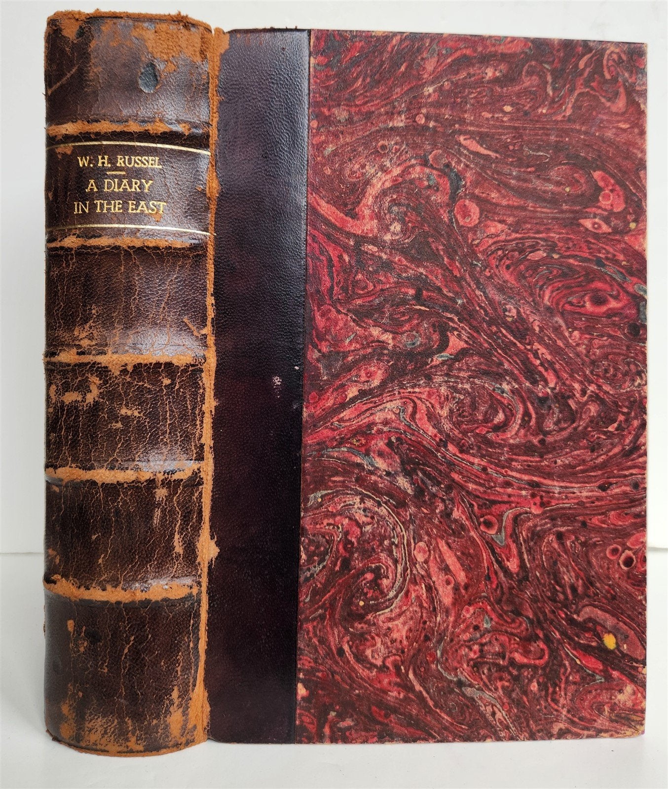 1869 diary in East during tour of Prince & Princess of Wales antique ILLUSTRATED