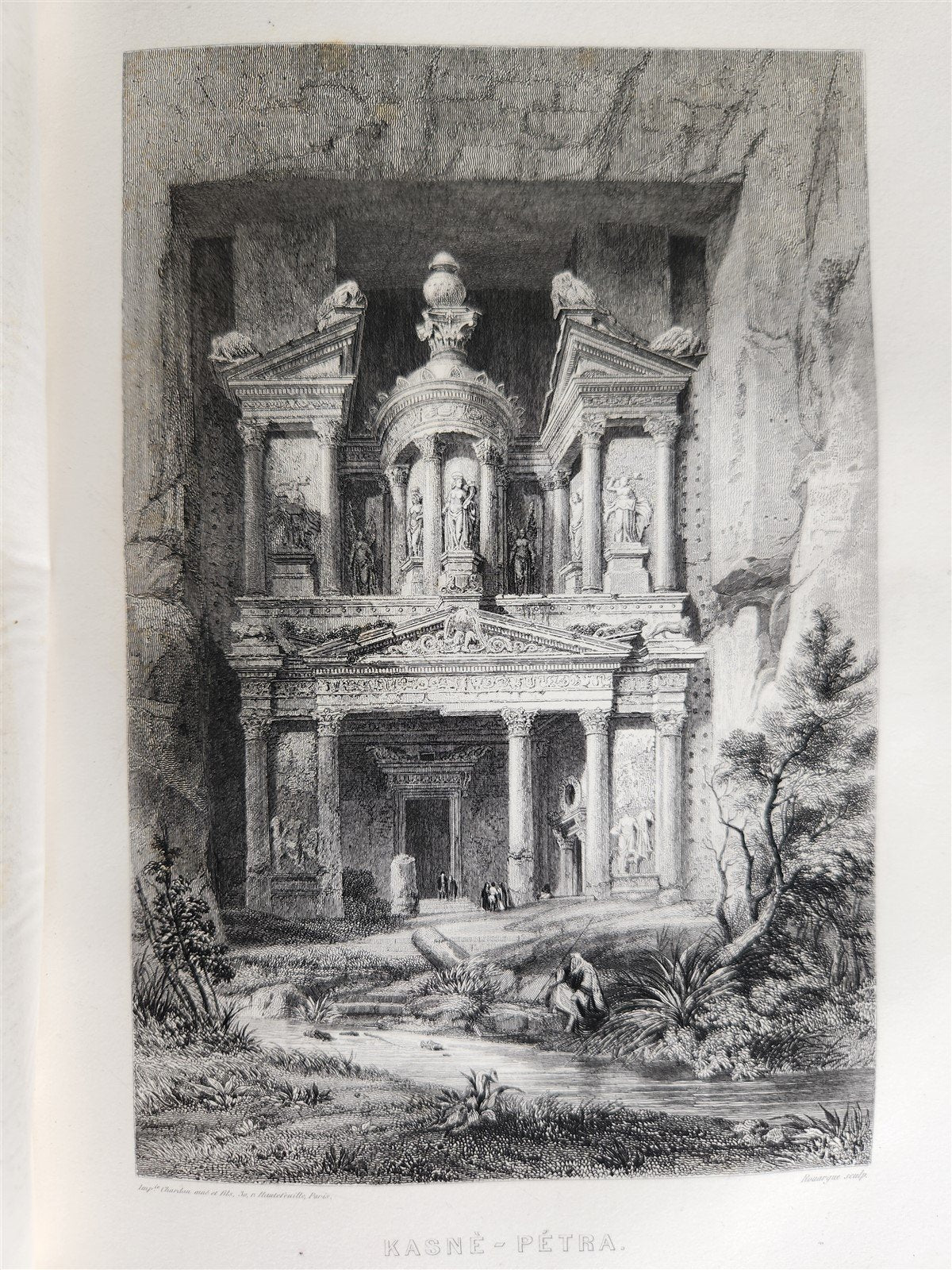1865 JERUSALEM et la TERRE-SAINTE notes de voyage antique ILLUSTRATED
