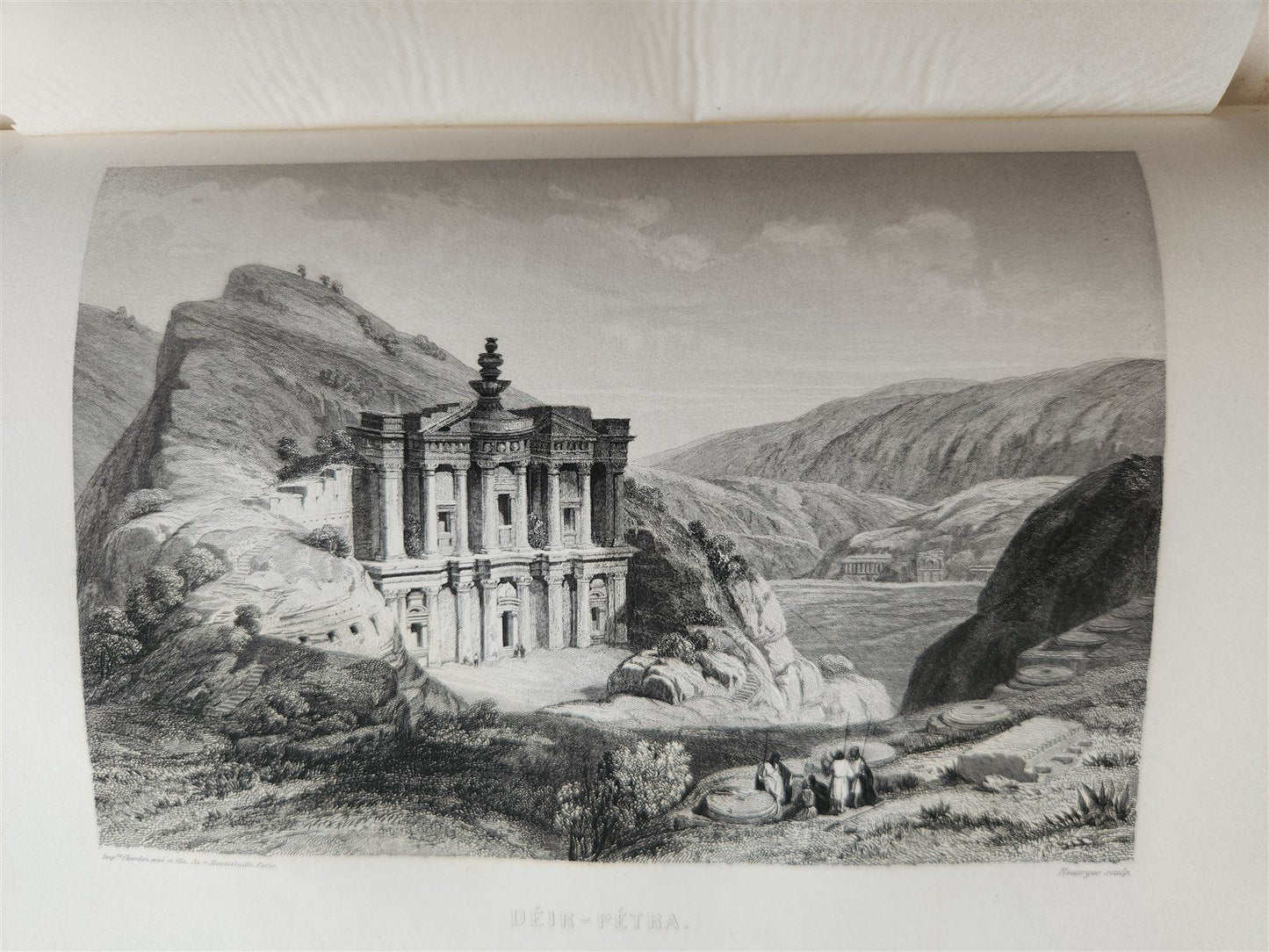 1865 JERUSALEM et la TERRE-SAINTE notes de voyage antique ILLUSTRATED
