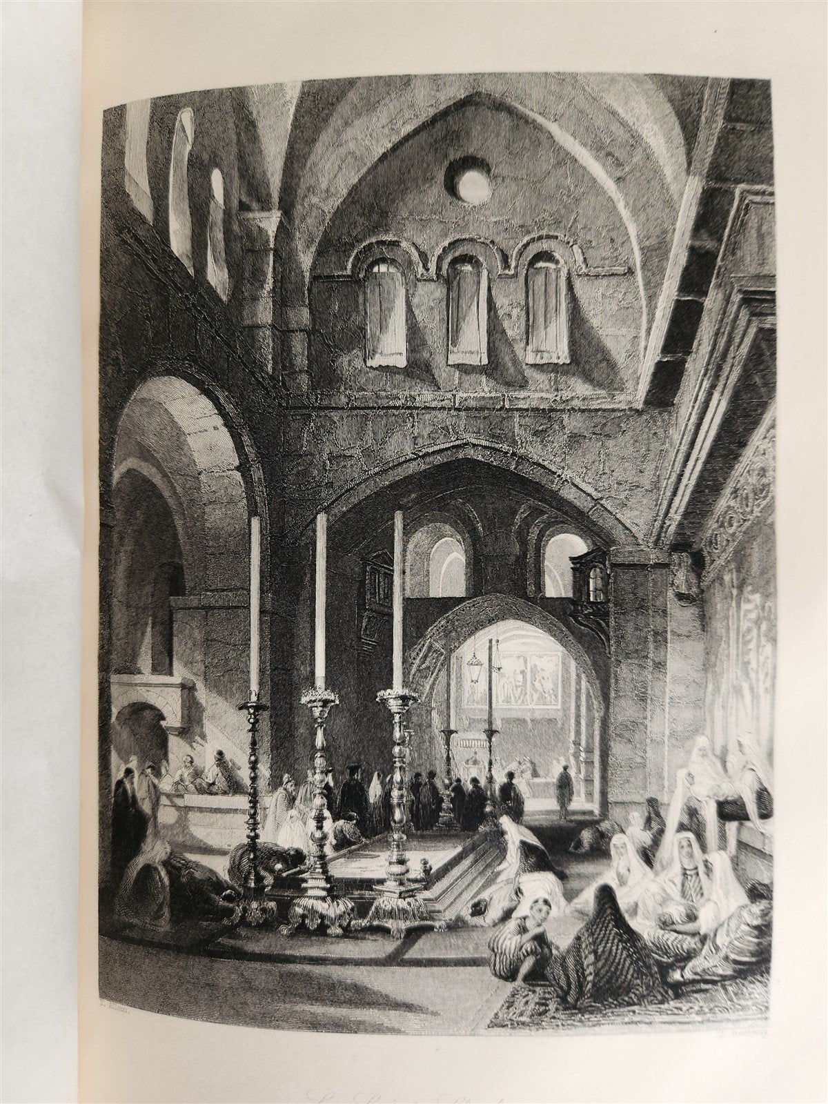 1855 HISTOIRE de EMPIRE OTTOMAN antique ILLUSTRATED HISTORY of TURKEY