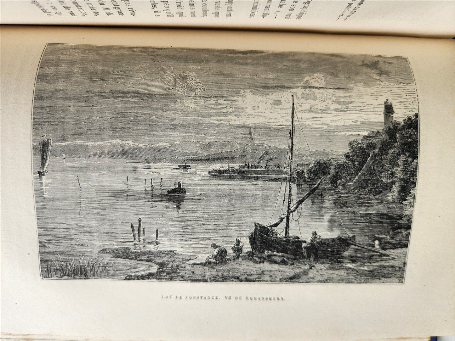 1883 PICTURESQUE SWITZERLAND antique ILLUSTRATED LA SUISSE PITTORESQUE