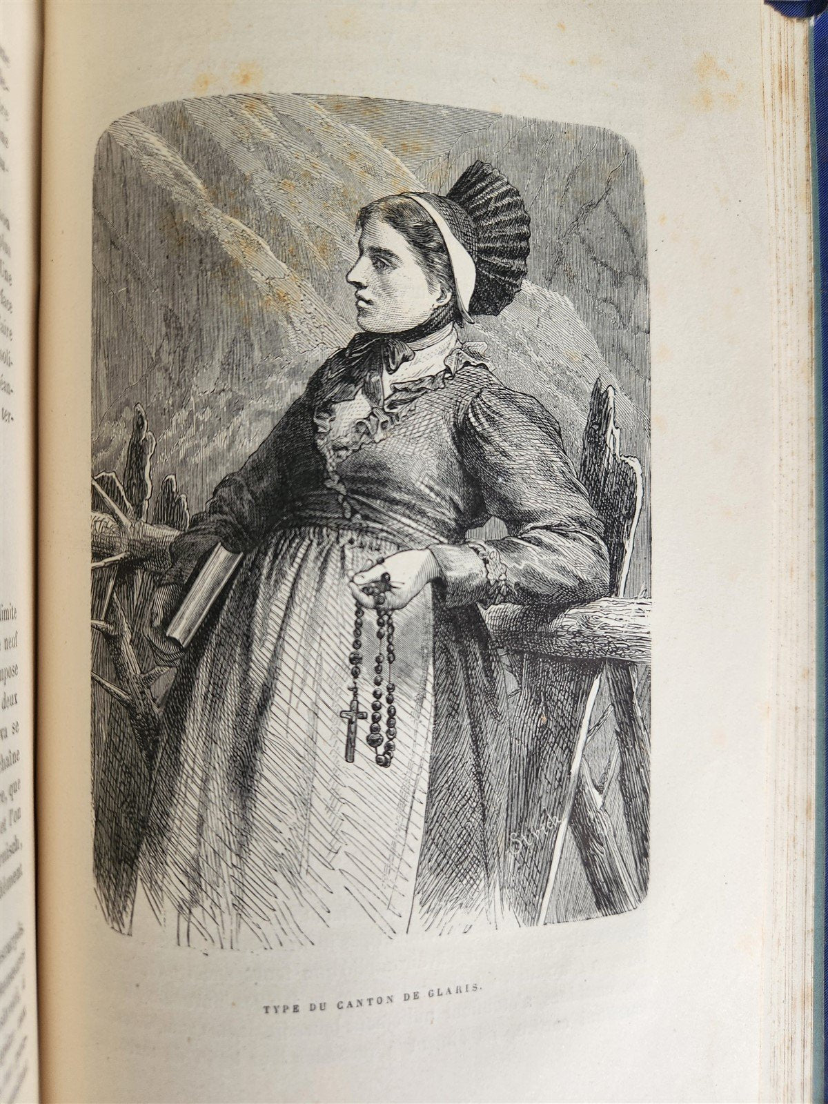 1883 PICTURESQUE SWITZERLAND antique ILLUSTRATED LA SUISSE PITTORESQUE