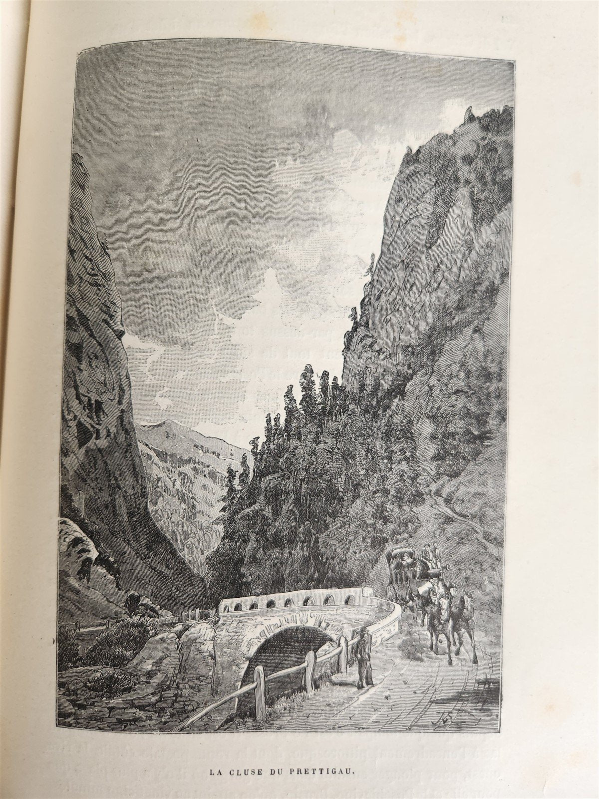 1883 PICTURESQUE SWITZERLAND antique ILLUSTRATED LA SUISSE PITTORESQUE