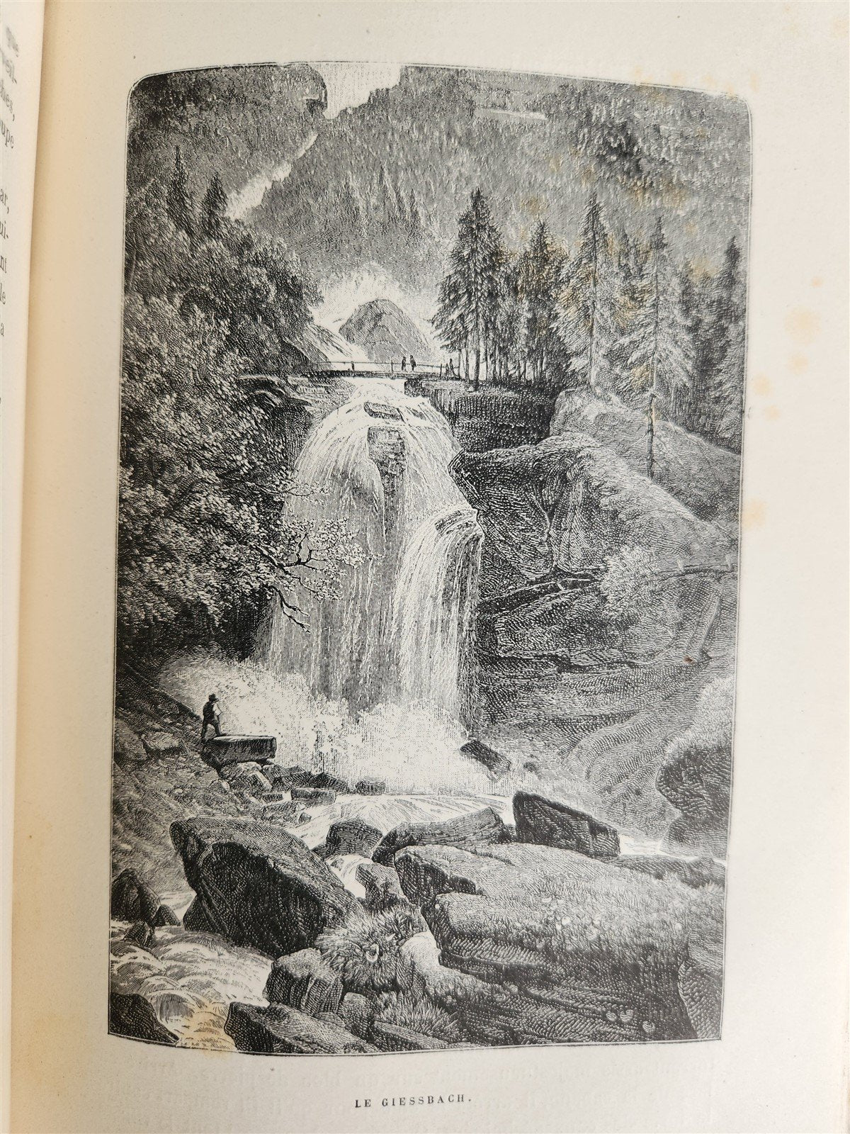 1883 PICTURESQUE SWITZERLAND antique ILLUSTRATED LA SUISSE PITTORESQUE