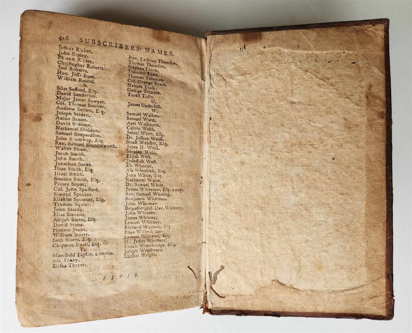 1794 THE NATURAL AND CIVIL HISTORY OF VERMONT antique AMERICANA