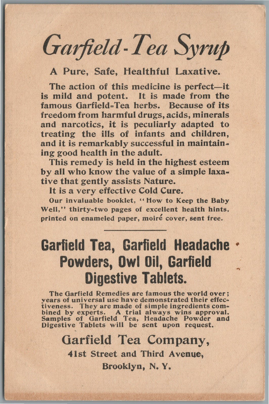 NEW YORK - PARIS AUTO RACE ADVERTISING ANTIQUE POSTCARD