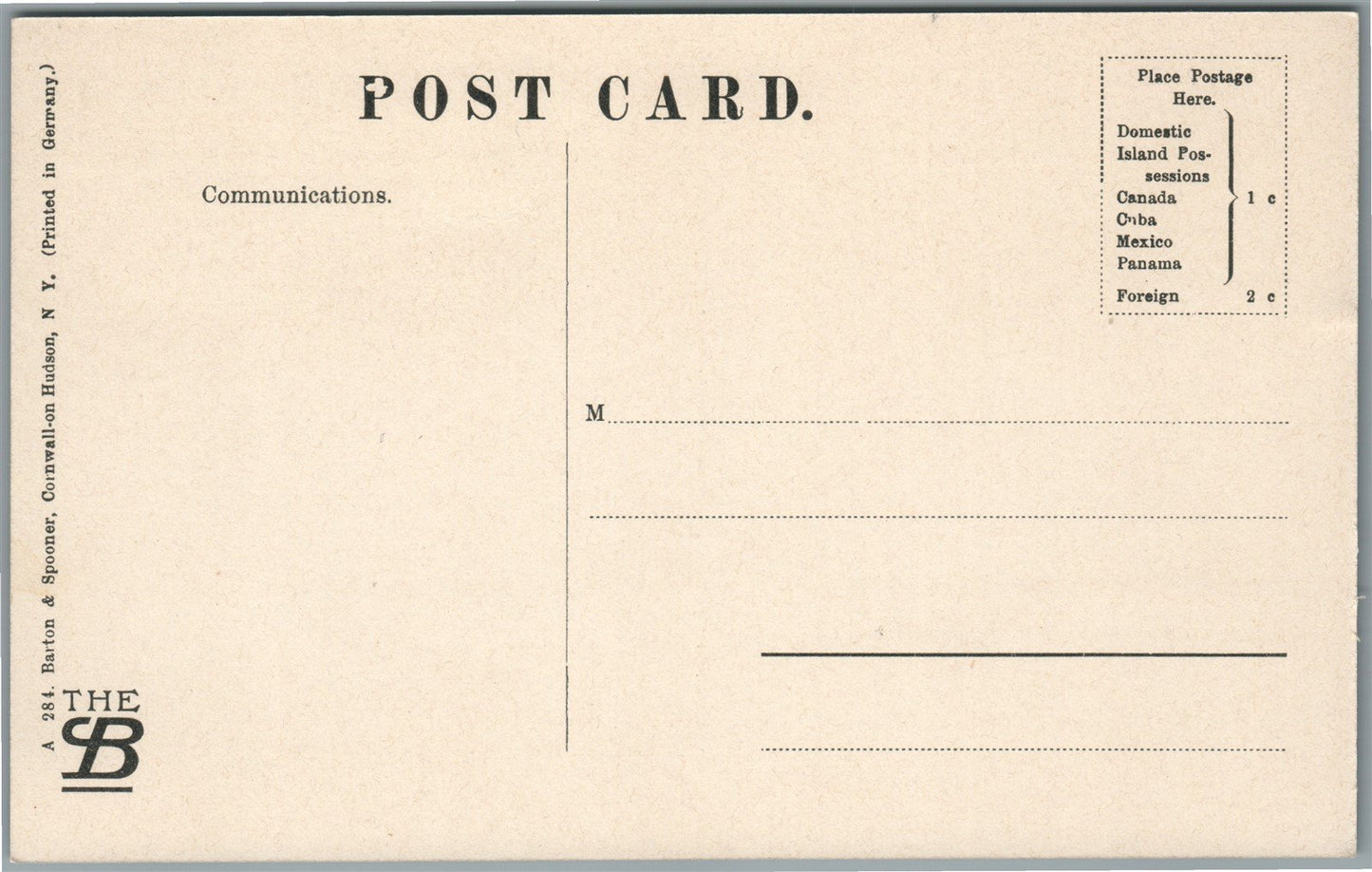 FREEHOLD CATSKILL MTS. NY MAIN STREET ANTIQUE POSTCARD