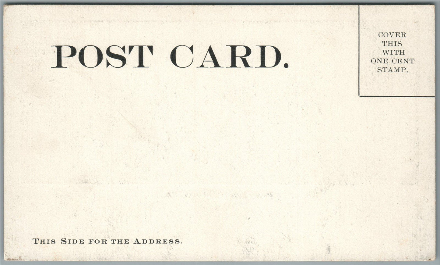 ALTOONA PA HOSPITAL ANTIQUE POSTCARD