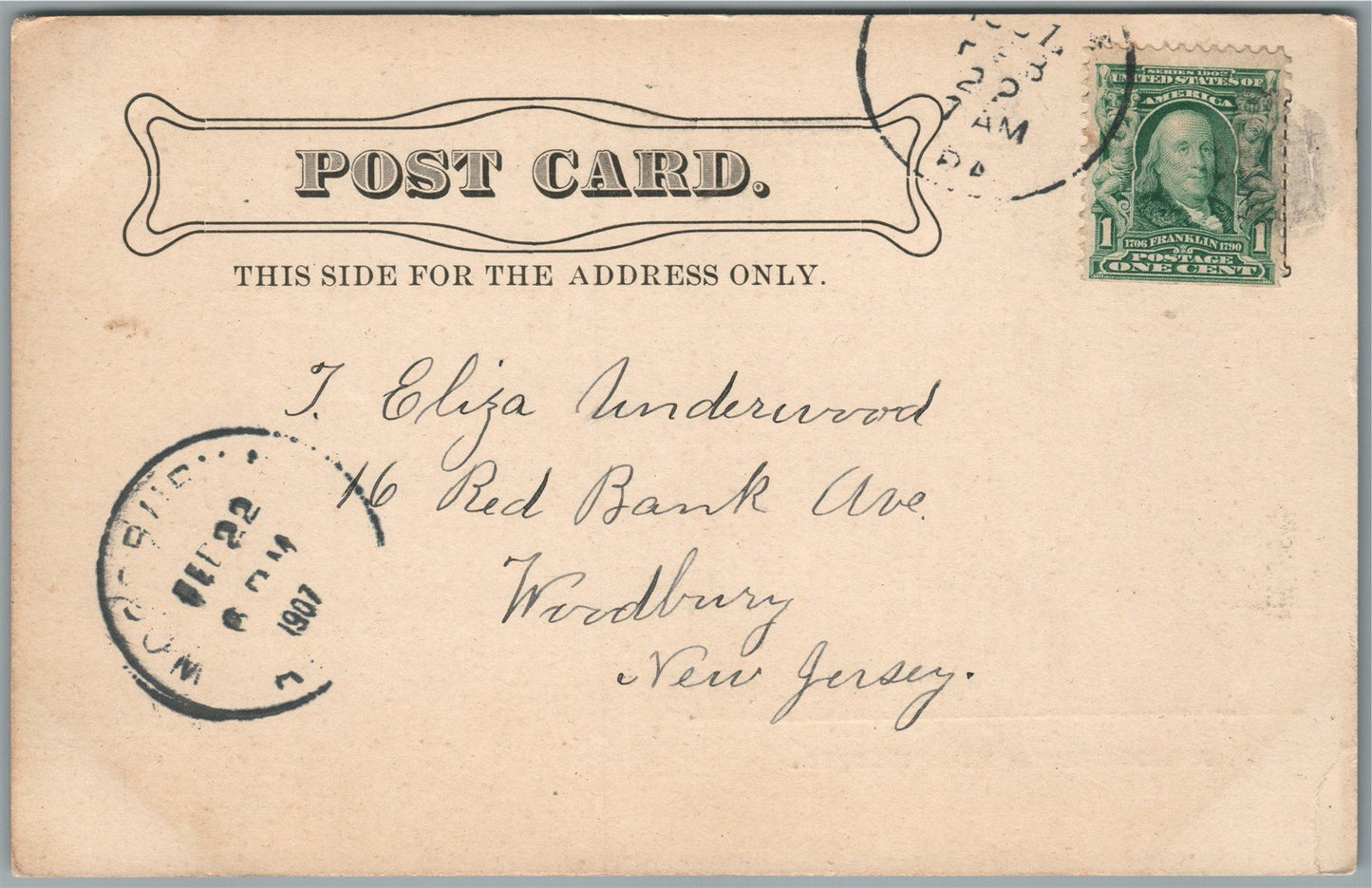 MILLVILLE PA PUBLIC SCHOOL ANTIQUE POSTCARD