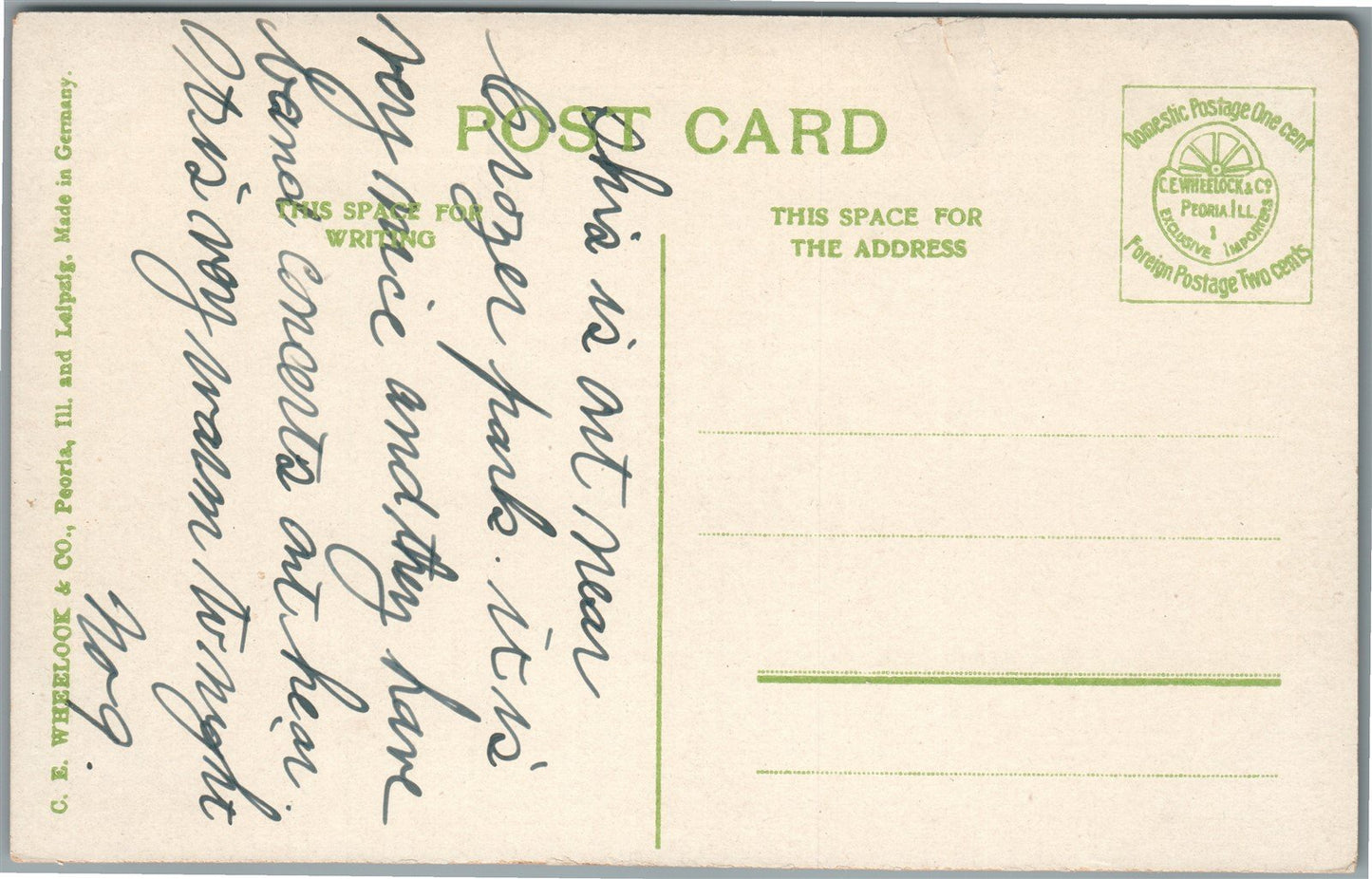 CHESTER PA CROZER SEMINARY ANTIQUE POSTCARD