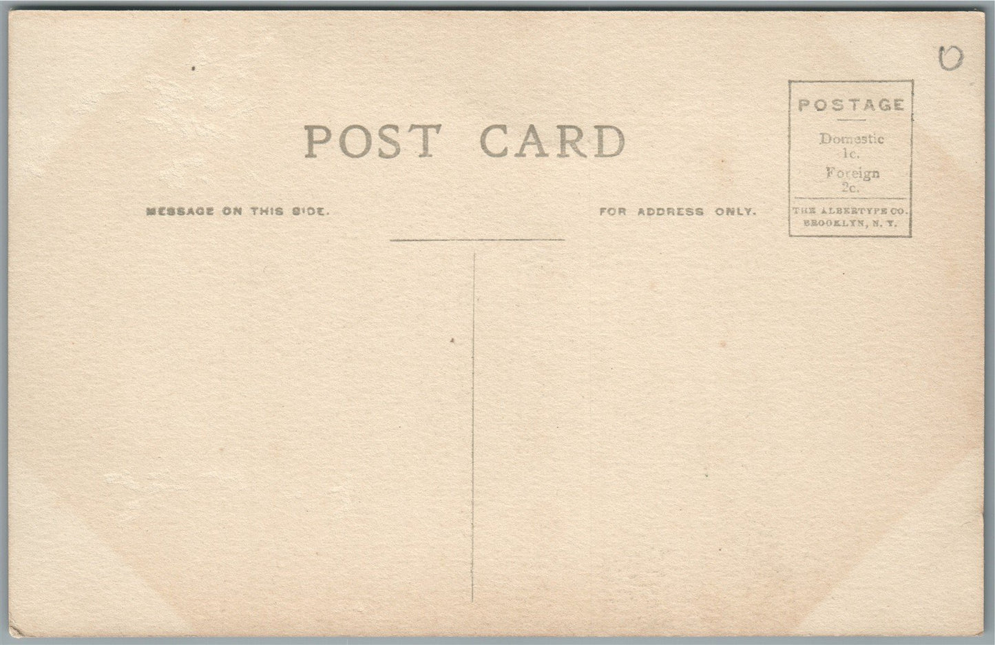 OAKFORD PA RESIDENCE OF MRS. J.M.C. DICKEY ANTIQUE POSTCARD