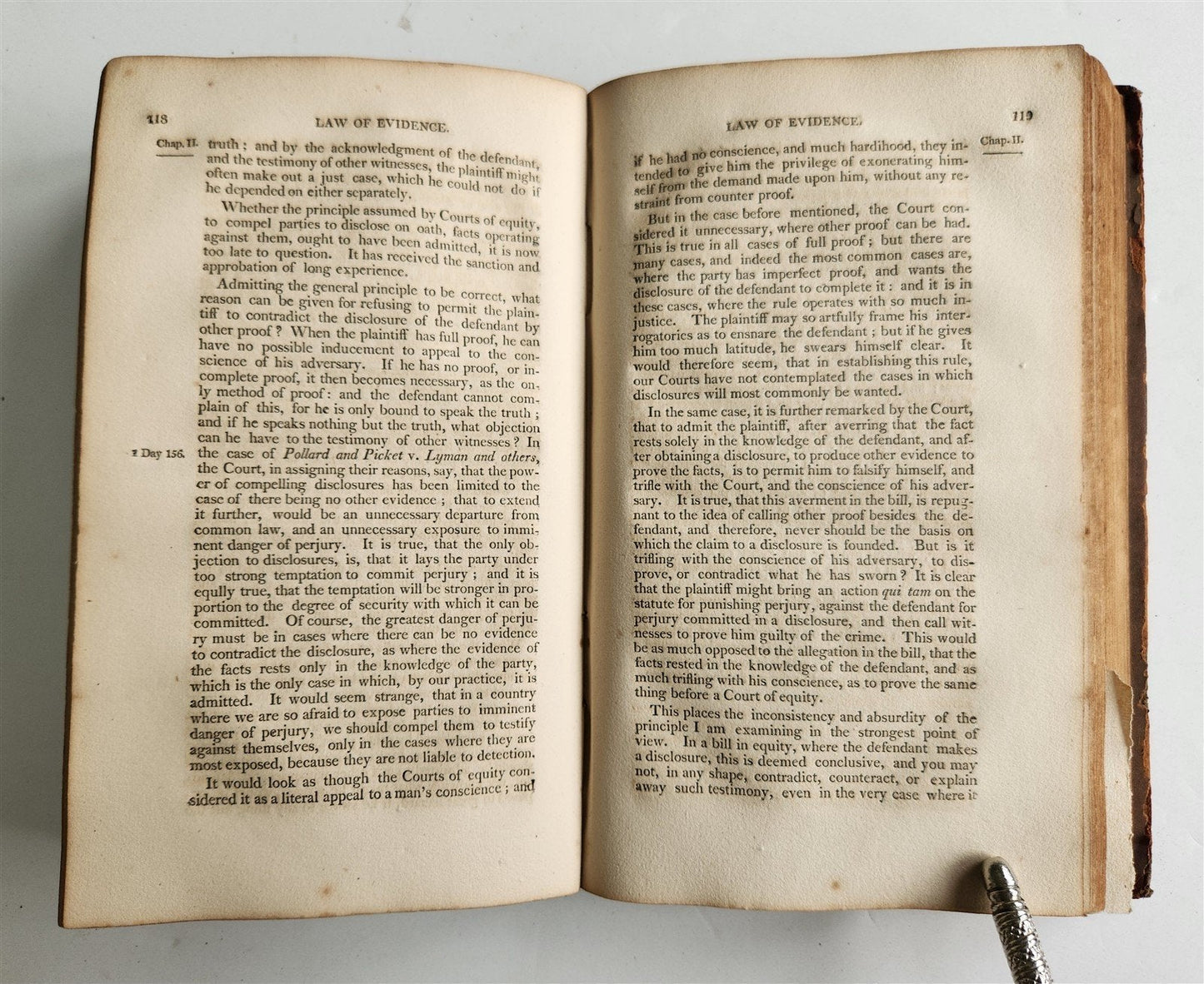 1810 DIGEST OF THE LAW OF EVIDENCE by Zephaniah Swift antique AMERICANA