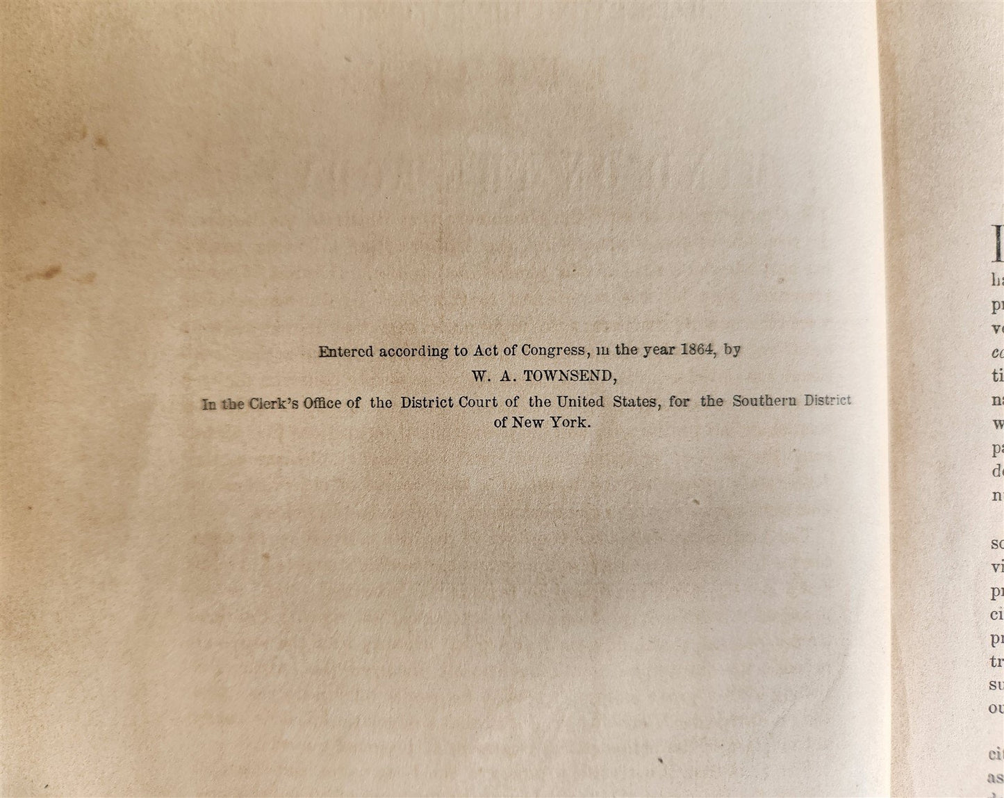 1864 MAN & HIS RELATIONS ILLUSTRATING THE INFLUENCE OF MIND on the BODY antique
