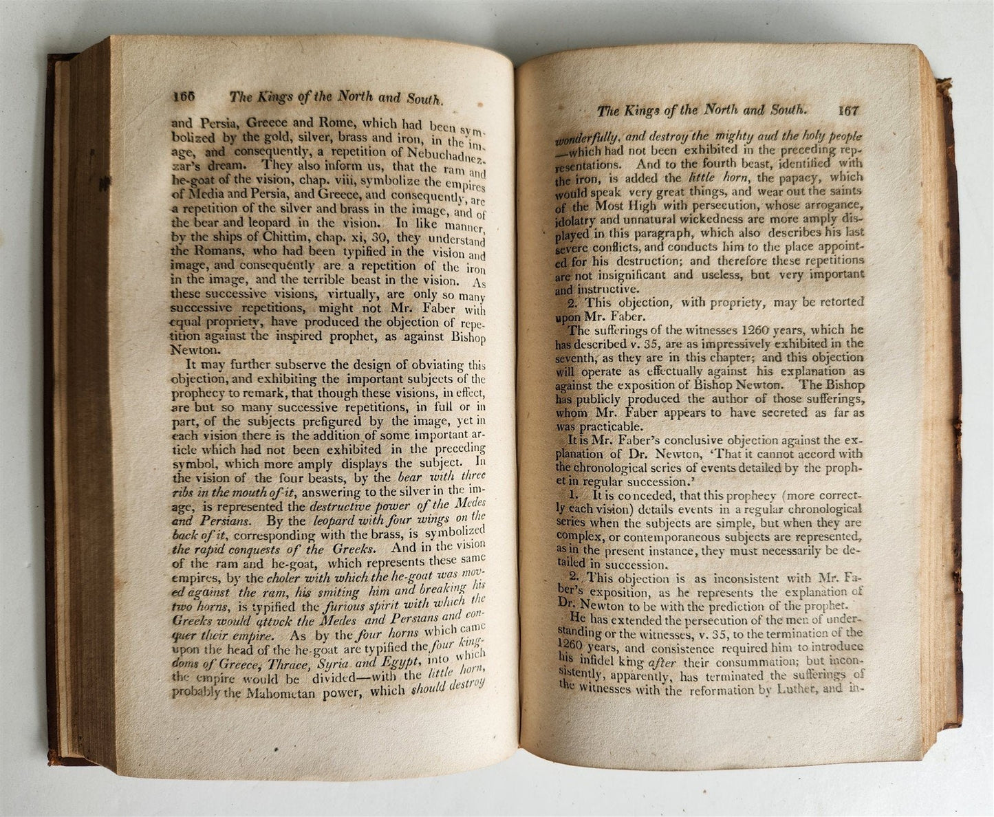 1814 EXPLANATION of PRINCIPAL TYPES THE PROPHECIES from BIBLE antique AMERICANA